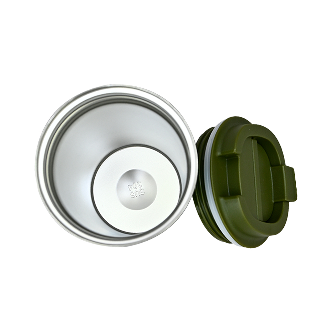 510ml SS Thermos Coffee Mug – CM-1756 Olive Color_img_4