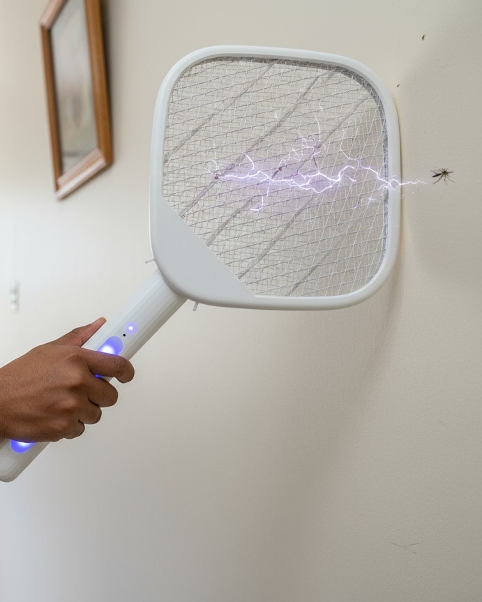Xiaomi Qualitell V1 Foldable Mosquito Swatter And Electric Mosquito Bat_img_1