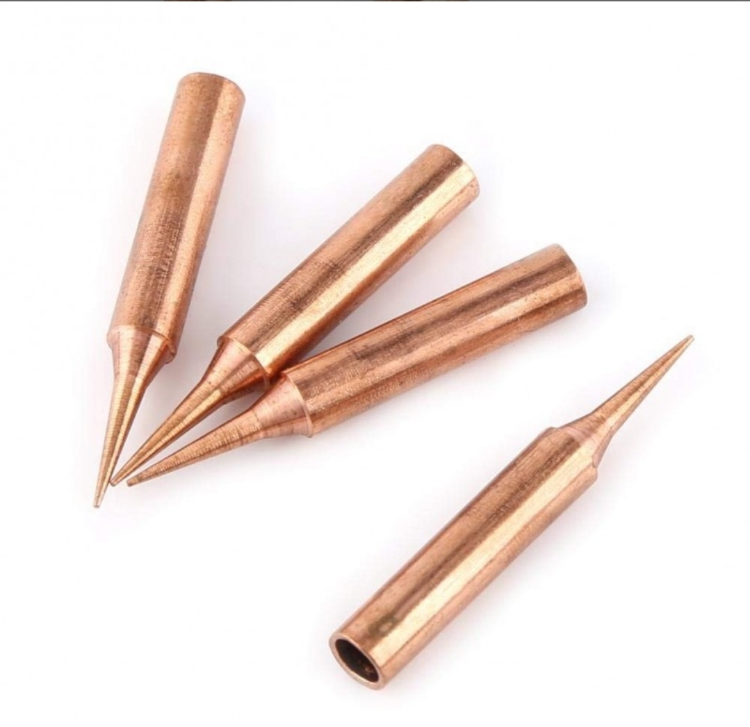 PURE COPPER 900M-T-I Soldering Iron Tip | Lead-Free Replacement Bit for Soldering Stations