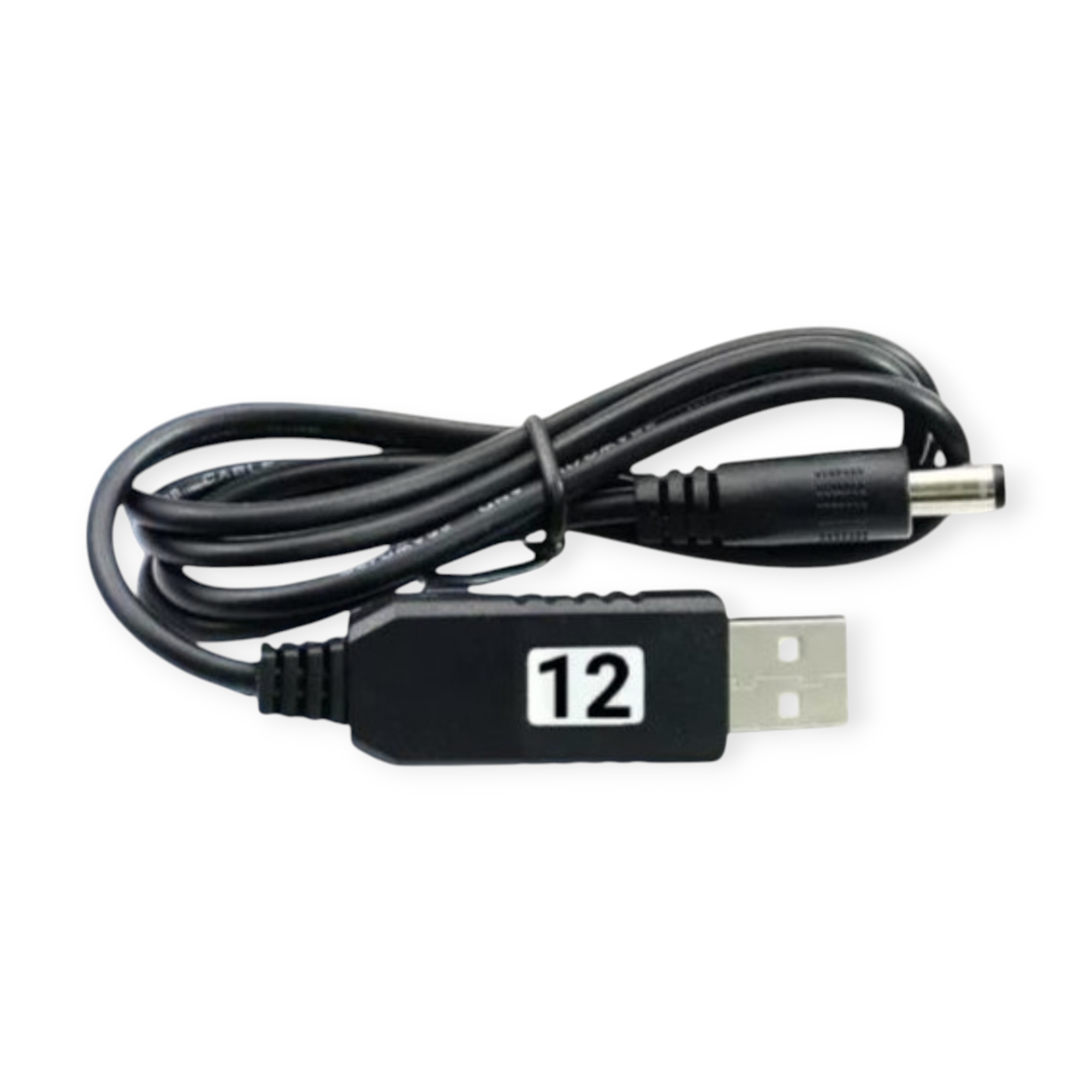 5V to 12V DC Booster Cable for Mini UPS | DC Step-Up Converter with 2.1x5.5mm Plug