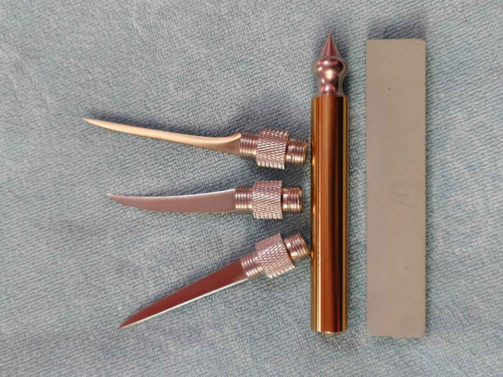 Food Thai style carving knife main knife single chef carved fruit sharp stainless steel knife double pointed knife