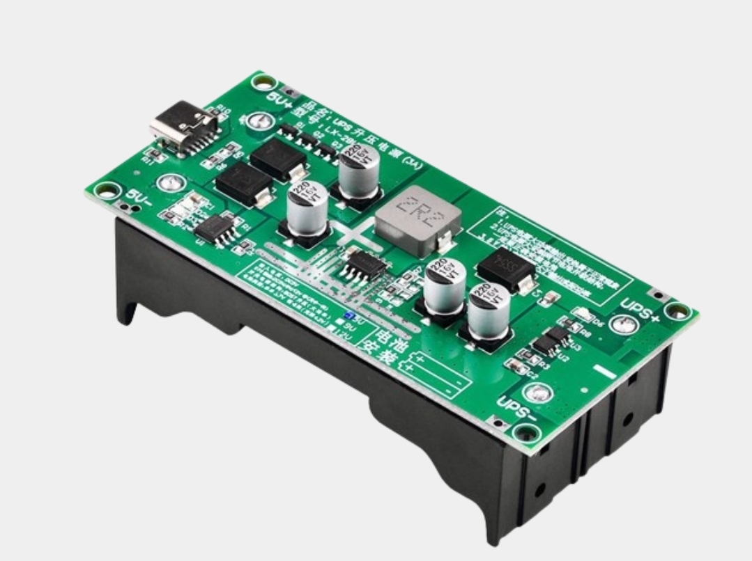 TZT Type-C 15W 3A 18650 Lithium Battery Charger Module | 5V 9V 12V DC-DC Boost Fast Charge UPS Power Supply Board