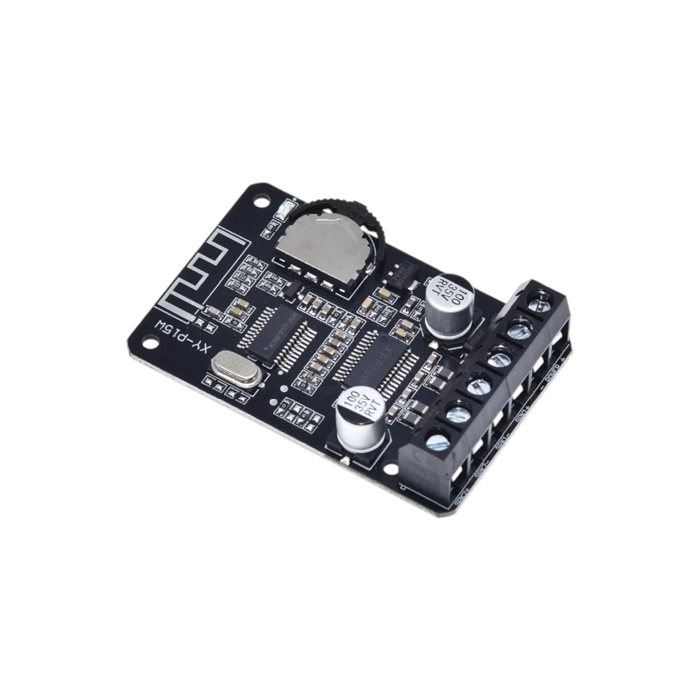 XY-P15W Bluetooth 5.0 Stereo Power Amplifier Board | 10W/15W/20W Dual Channel | 12V/24V Digital Audio Module_img_3