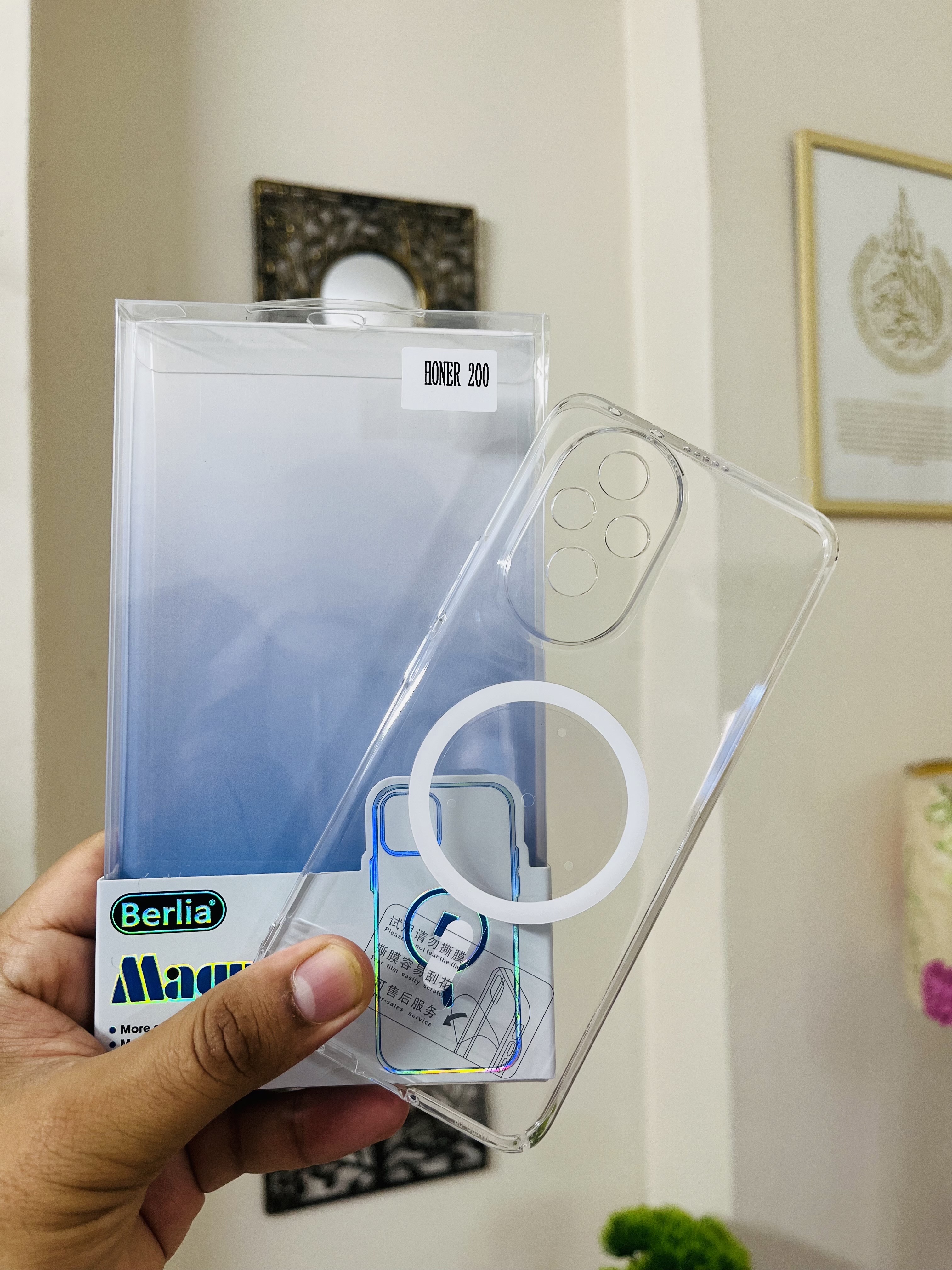 Honor 200 5G Back Cover Anti Yellow Magsafe_img_4