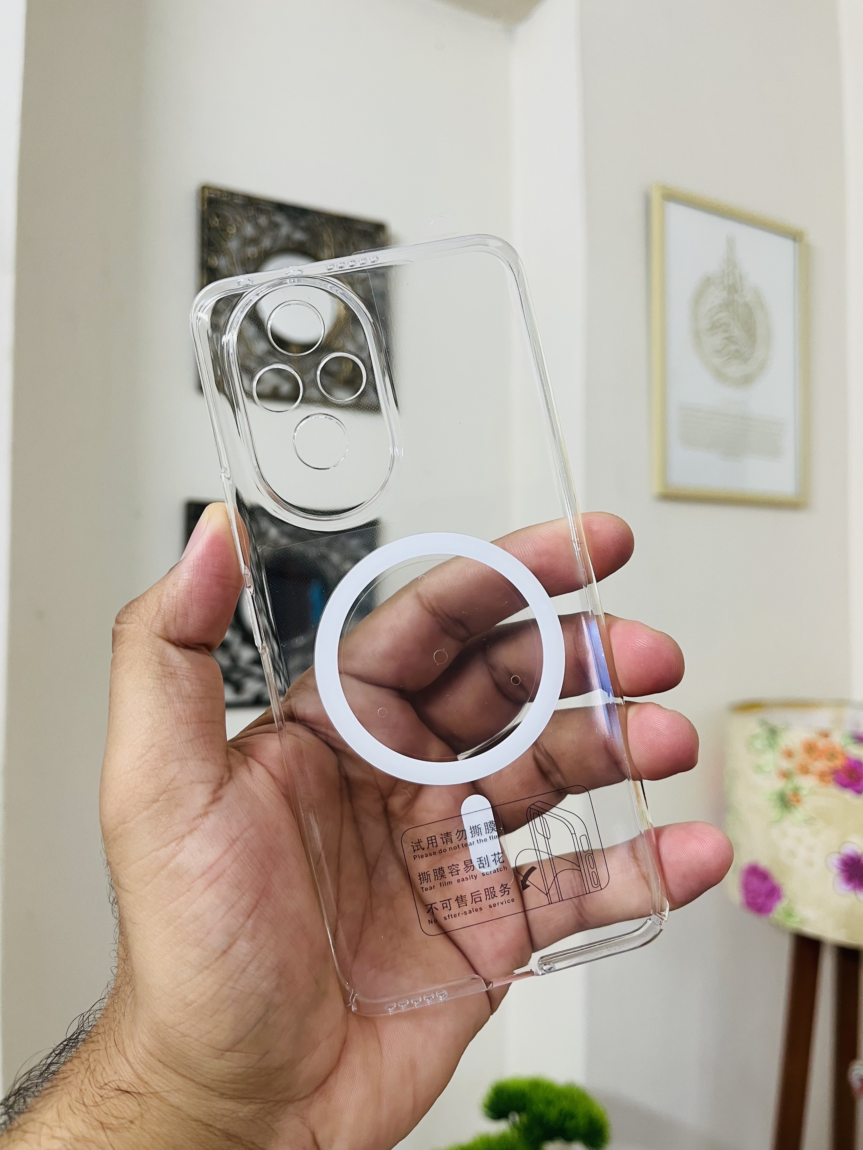 Honor 200 5G Back Cover Anti Yellow Magsafe