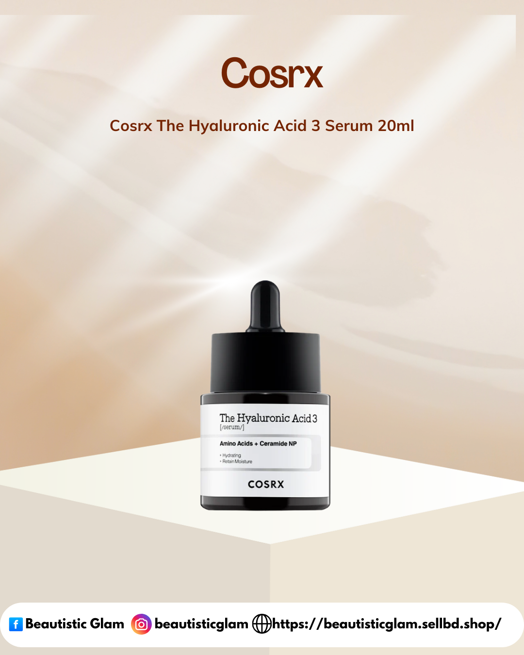 Cosrx The Hyaluronic Acid 3 Serum 20ml