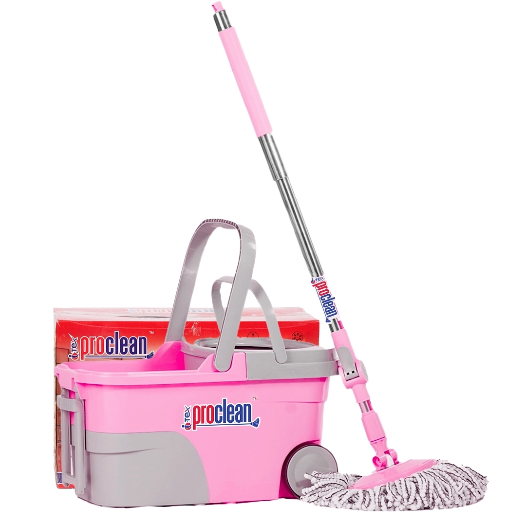 Premium Rotary/Spin Mop_RM-0575_Pink_img_1