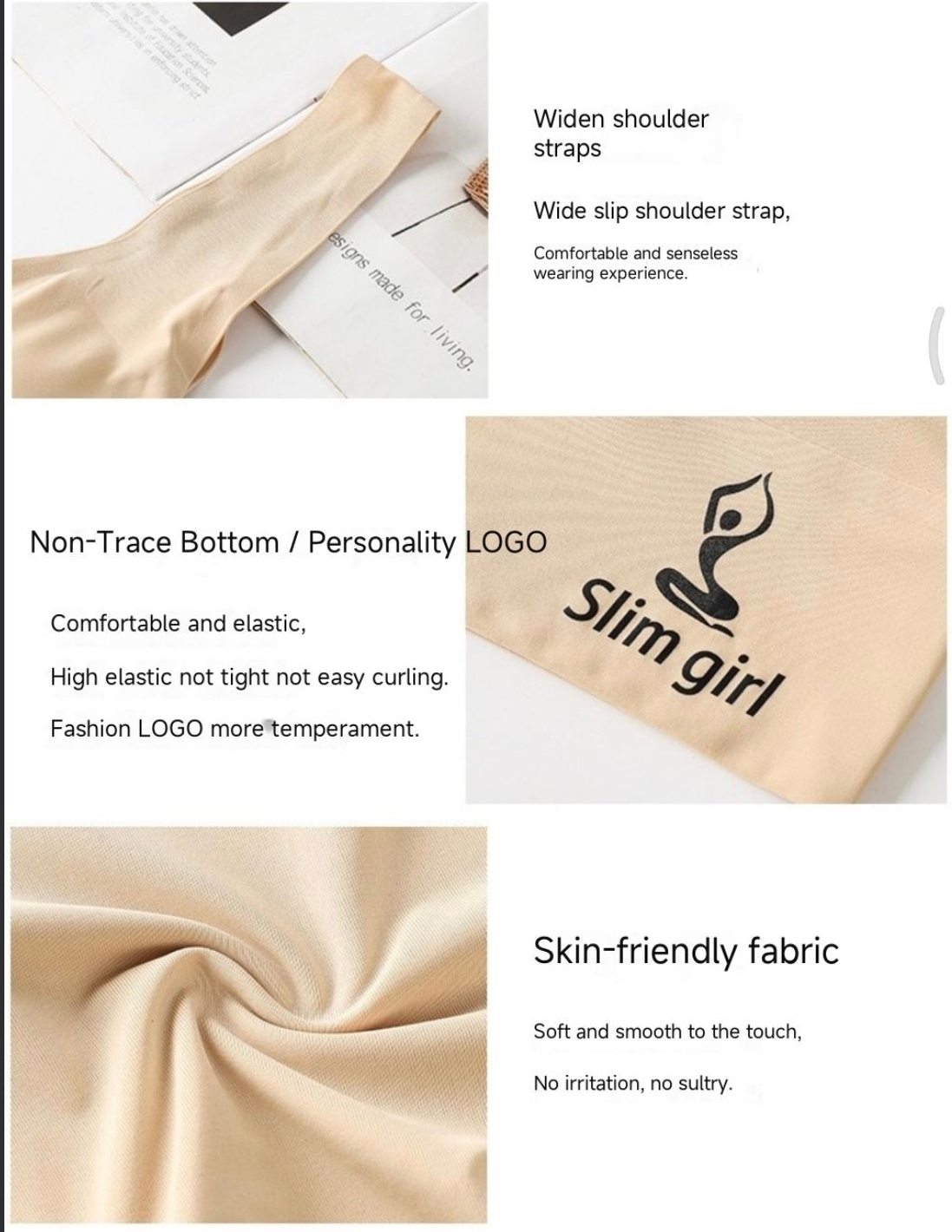 Women‘s Ice Silk Seamless Bra Sports Push Up Underwear Transparent Mesh GathersBralette Plus Size Comfortable Elastic Bralette_img_7