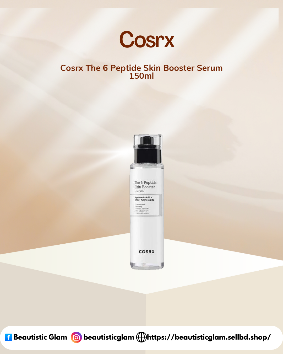 Cosrx The 6 Peptide Skin Booster Serum 150ml