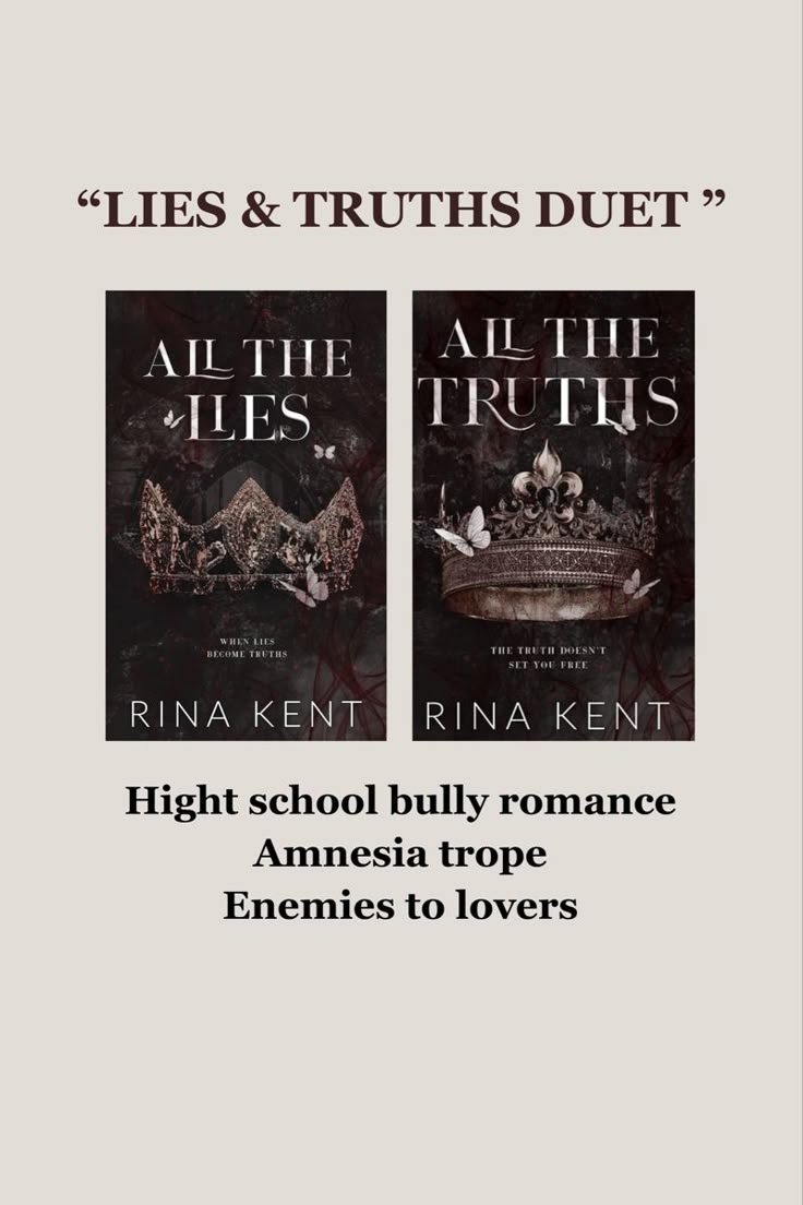 Lies & Truths Series (2 Books) by Rina Kent_img_1