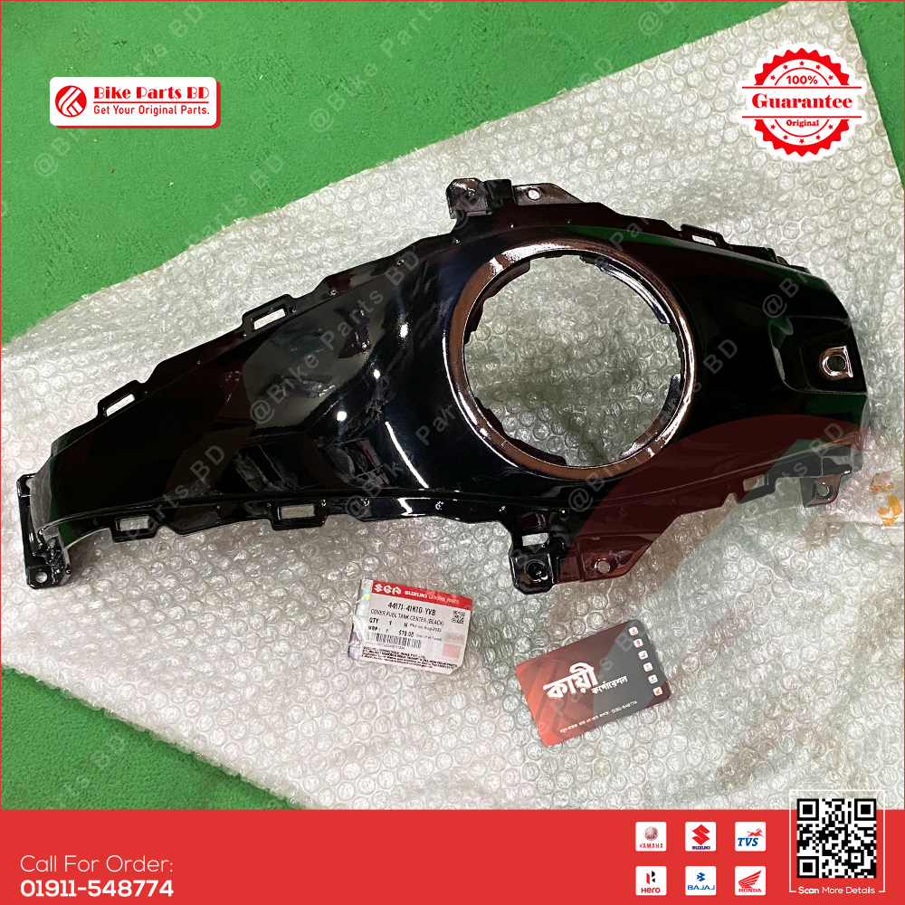 Cover Top (Glossy black) for Suzuki  Gixxer & Gixxer SF Fi Abs bike._img_0