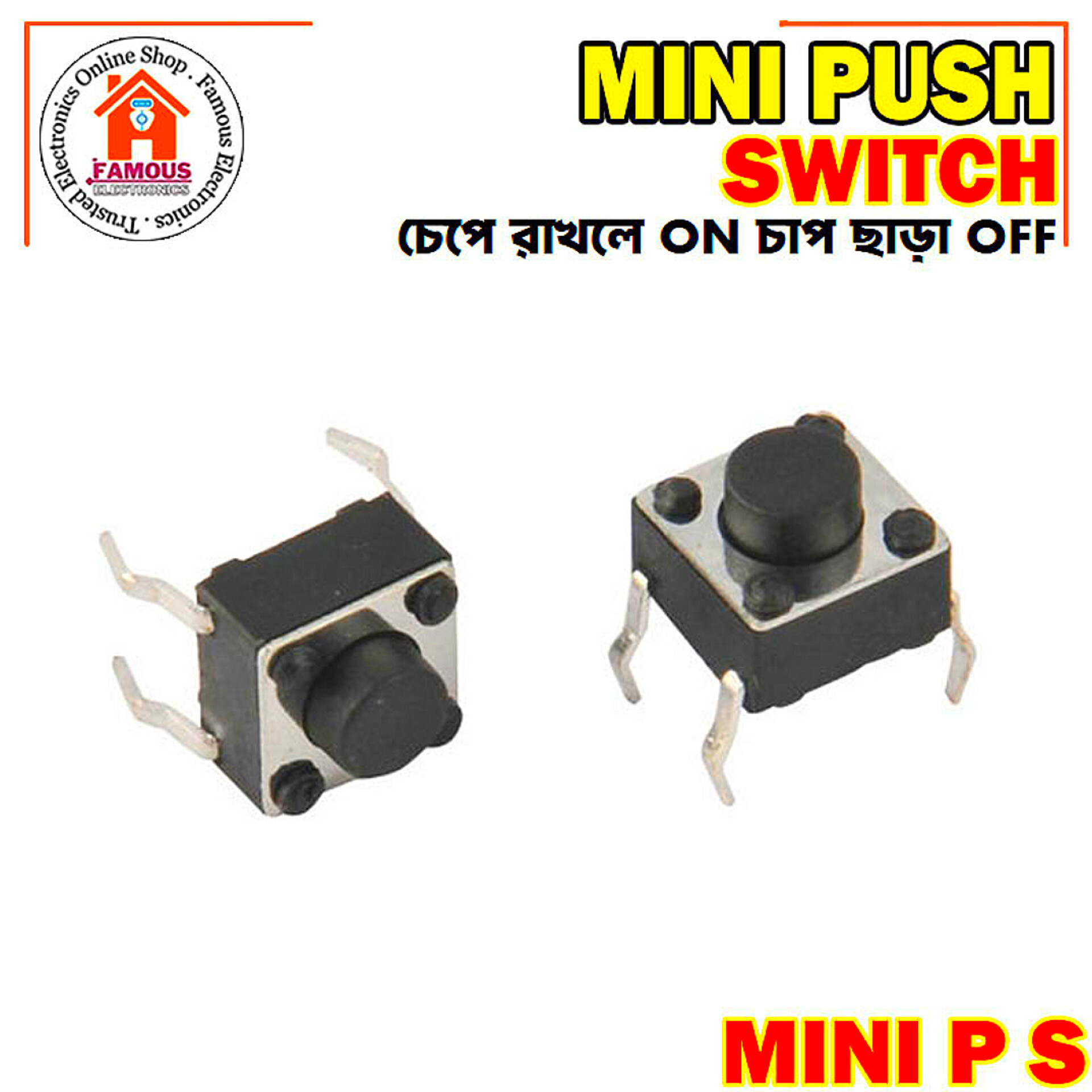 1PCS Tactile Tact Push Button Micro Switch TS 1166A-5PCS_img_3