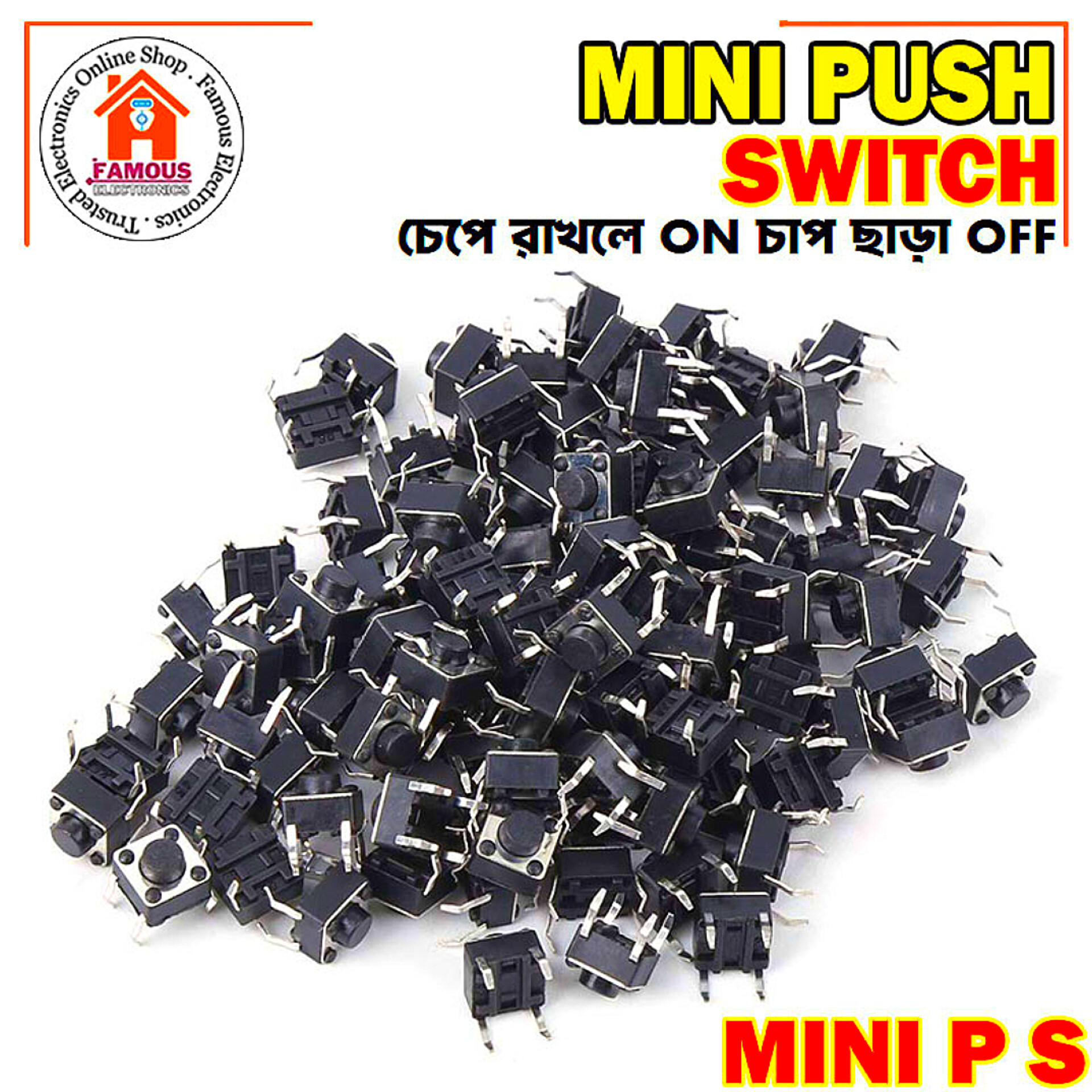 1PCS Tactile Tact Push Button Micro Switch TS 1166A-5PCS_img_4