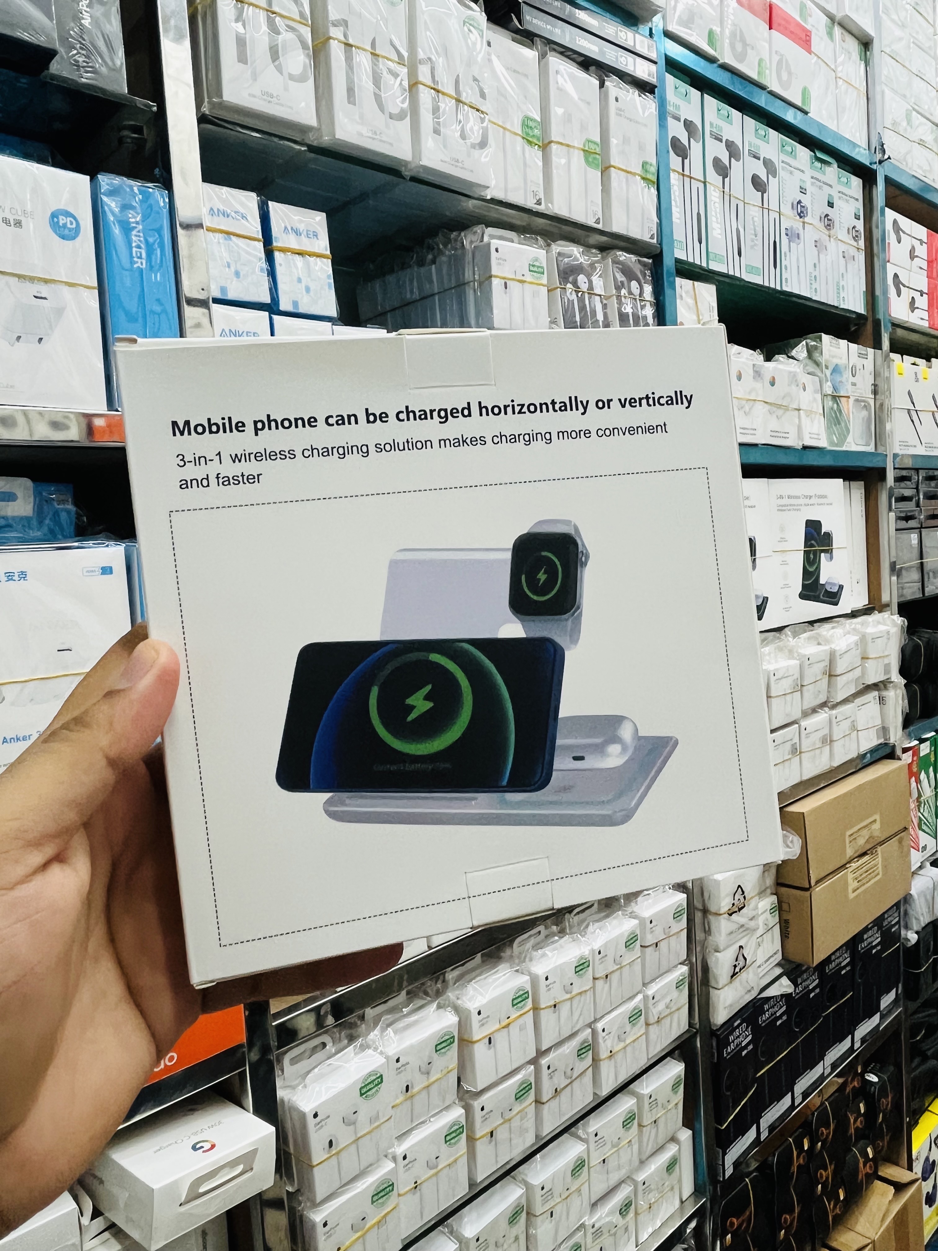 3in1 Wireless Charger For Premium Devices