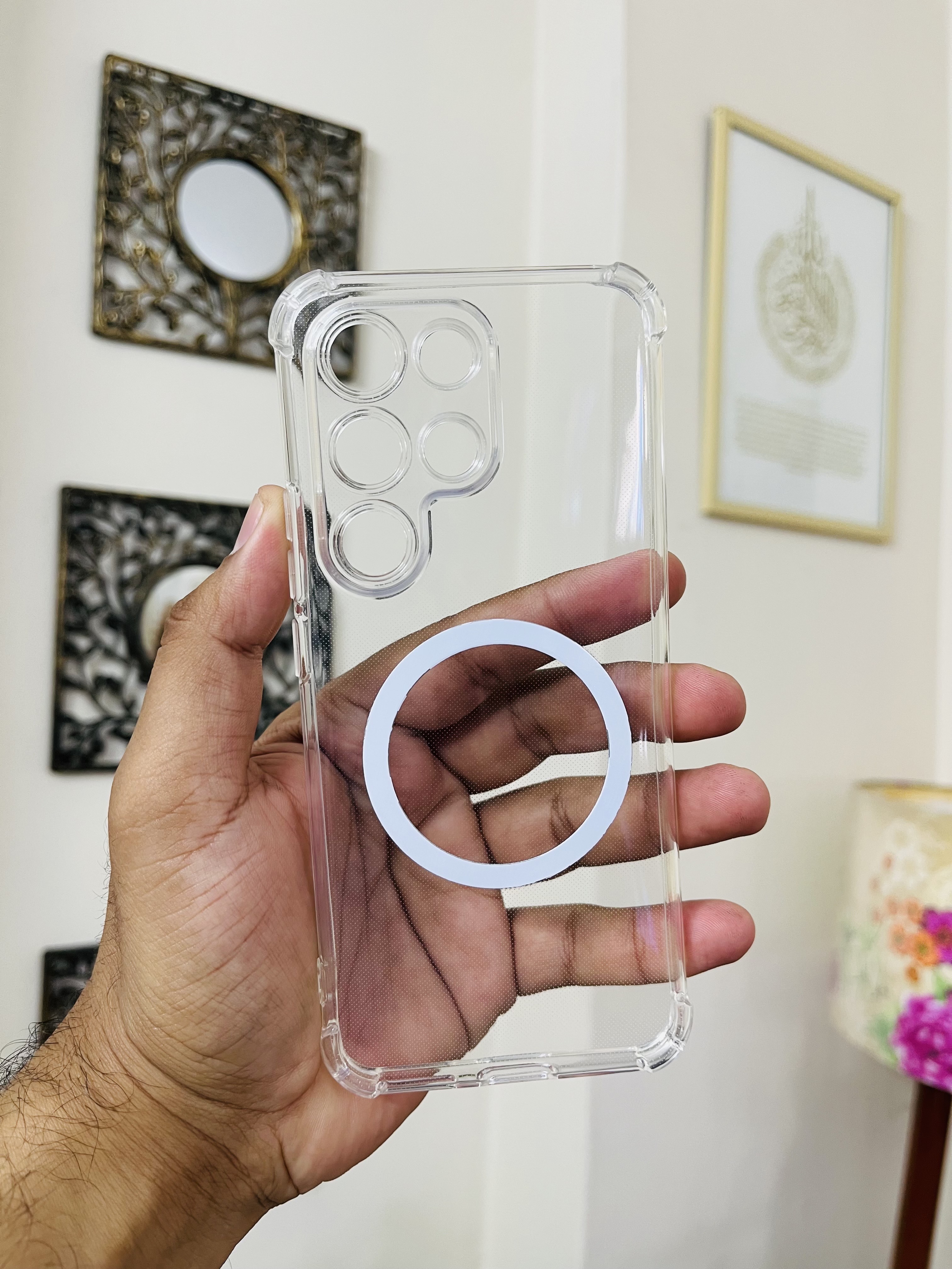 itel S26 Ultra Magsafe Transparent Back Cover_img_1