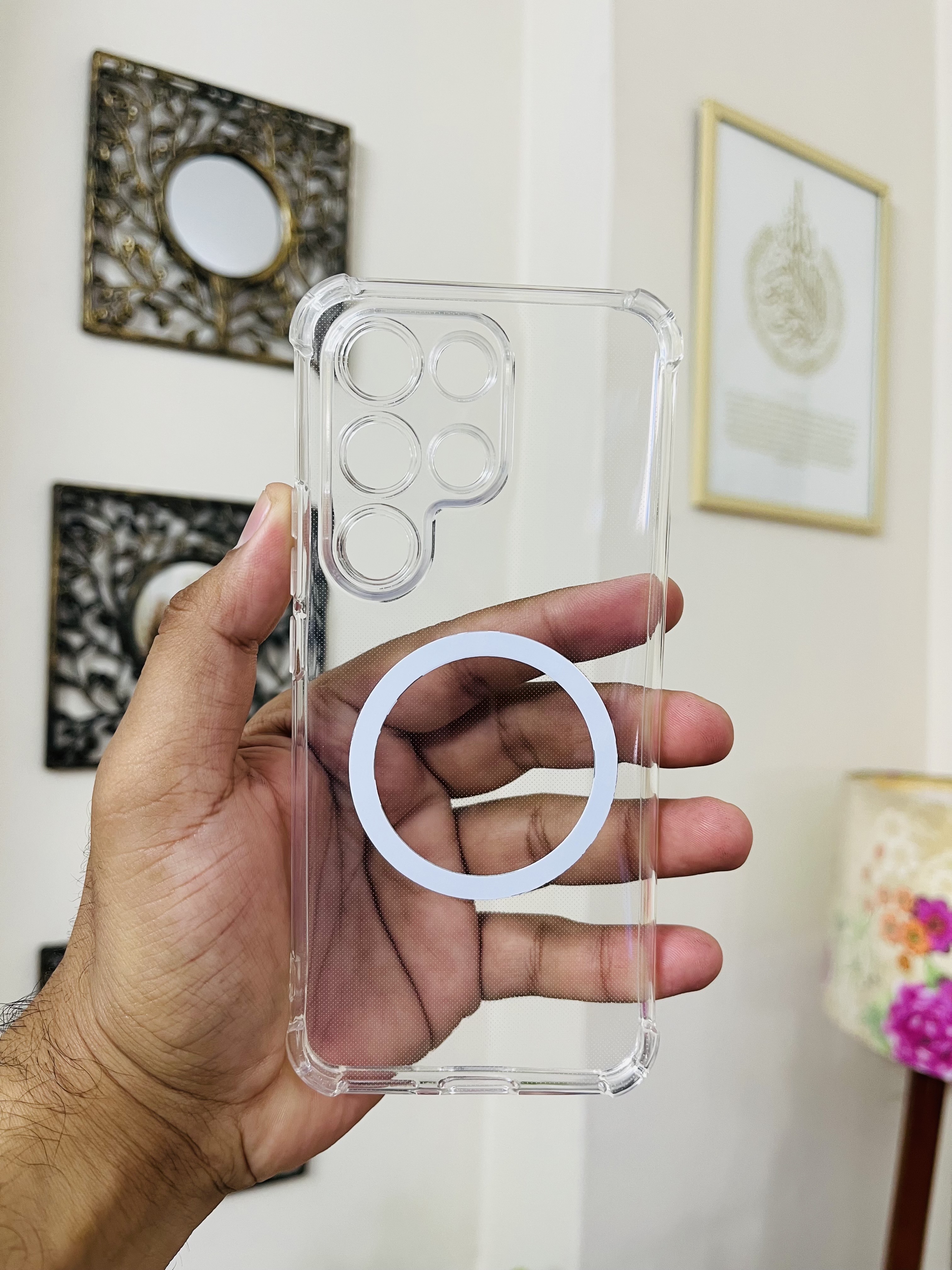 itel S26 Ultra Magsafe Transparent Back Cover_img_2