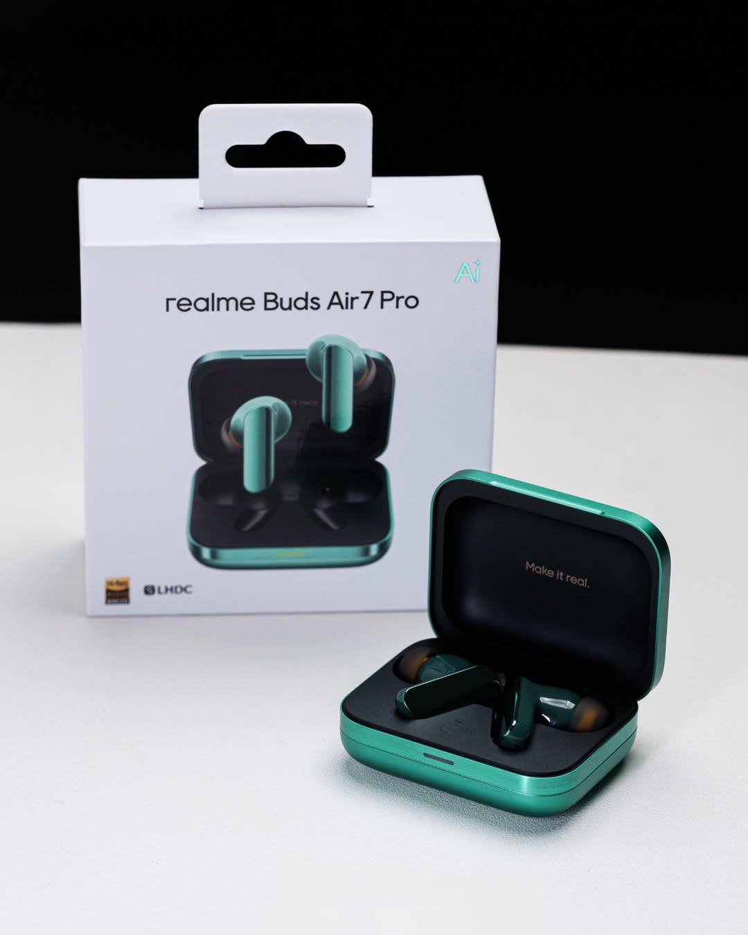 𝐑𝐞𝐚𝐥𝐦𝐞 𝐁𝐮𝐝𝐬 𝐀𝐢𝐫 𝟕 𝐏𝐫𝐨 Realme Buds Air 7 Pro 53dB ANC AI Wireless Earbuds_img_0