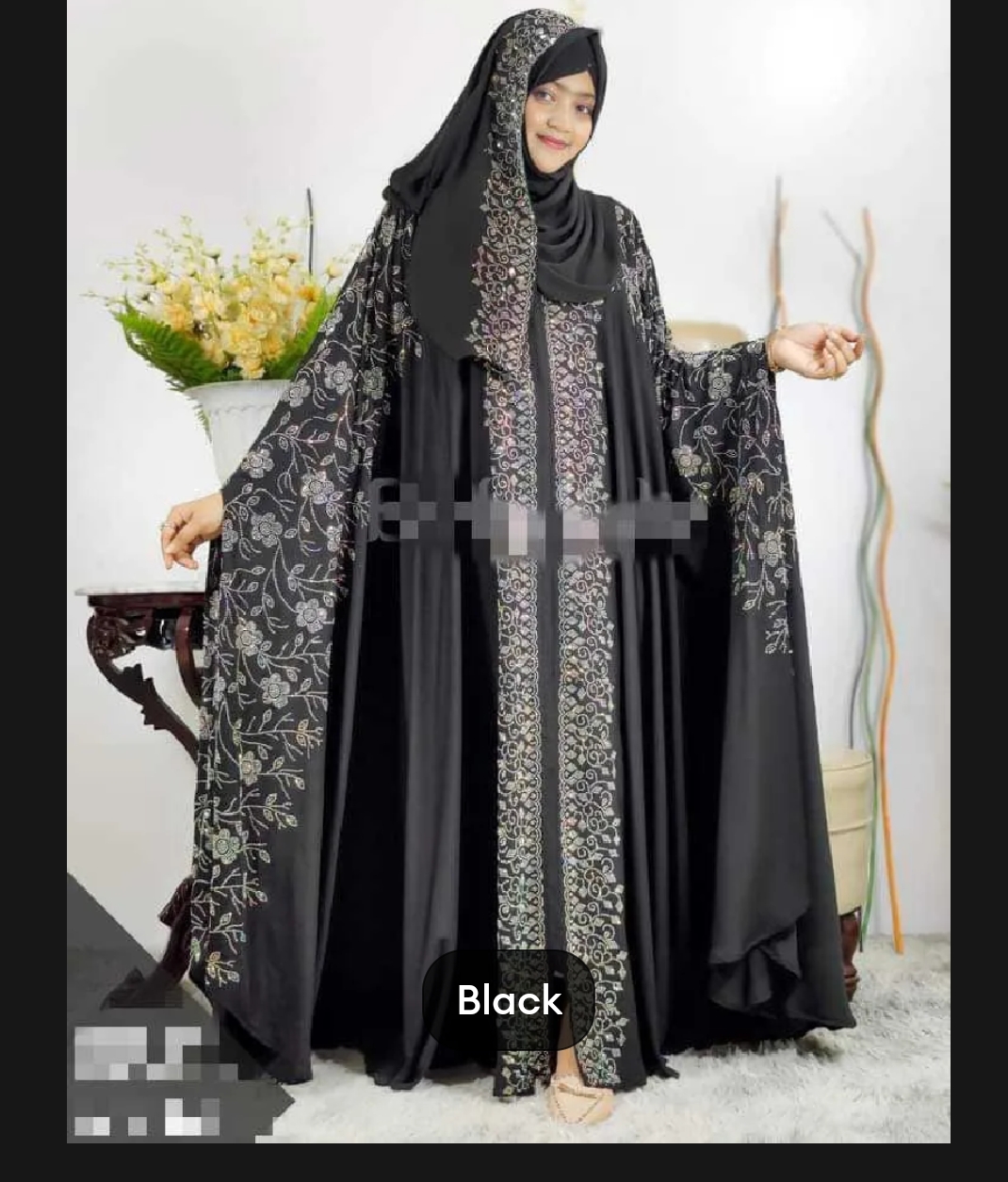 Exclusive Collection Stone Abaya Party Borka_img_2