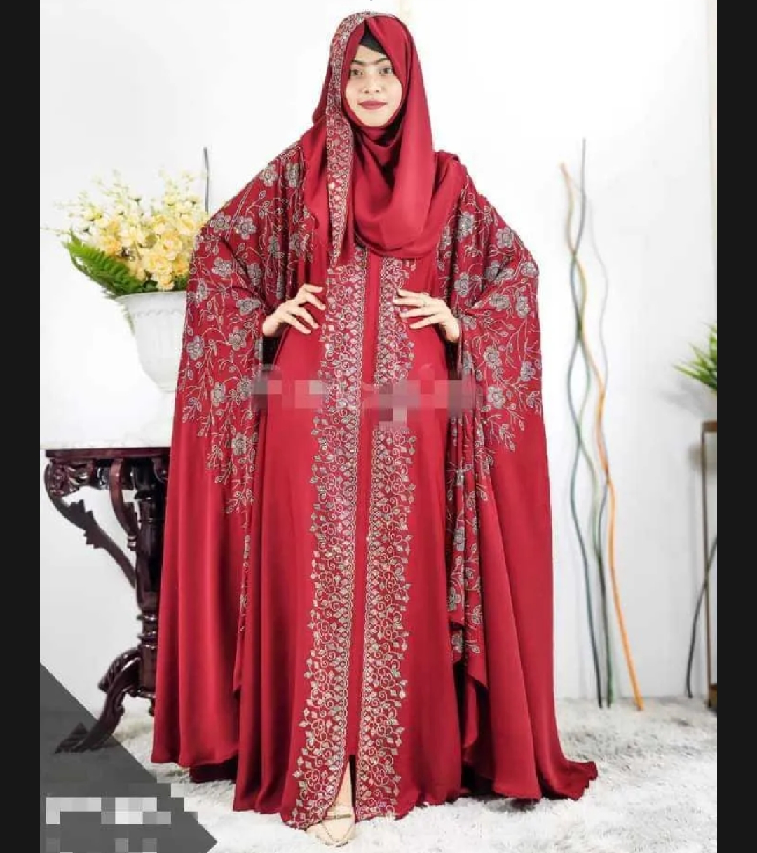 Exclusive Collection Stone Abaya Party Borka_img_3