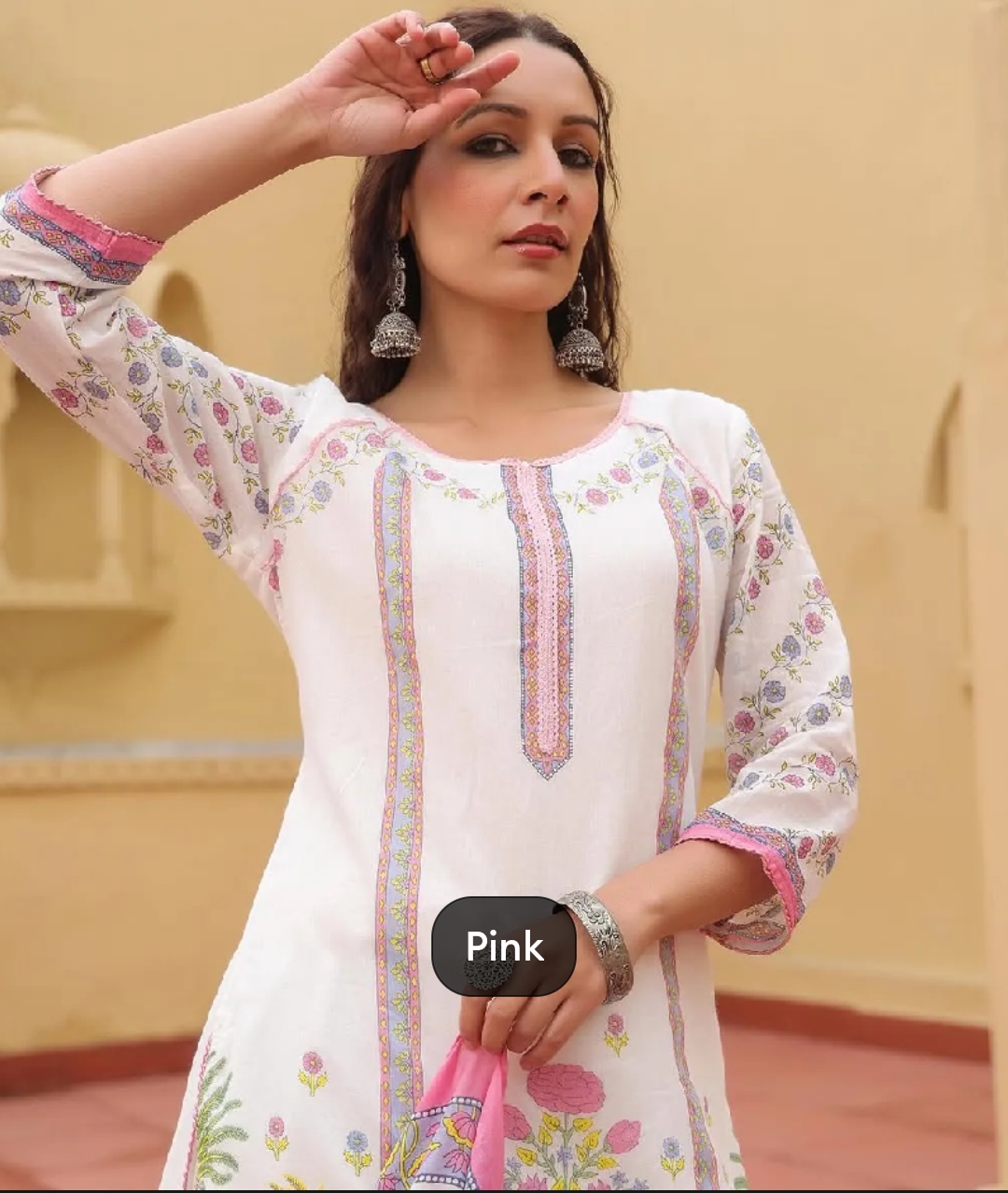 মহিলাদের জন্য নতুন কালেকশন শারারা থ্রি পিস_img_5