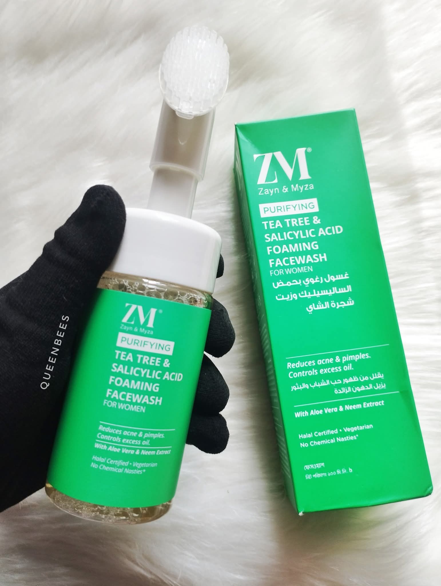 Zyn and Myza Tea Tree and Salicylic Acid Foaming Facewash