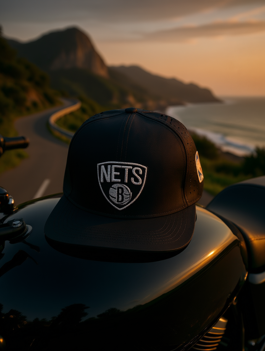 Brooklyn Nets JET NOIR Cap – Premium Streetwear Baseball Hat