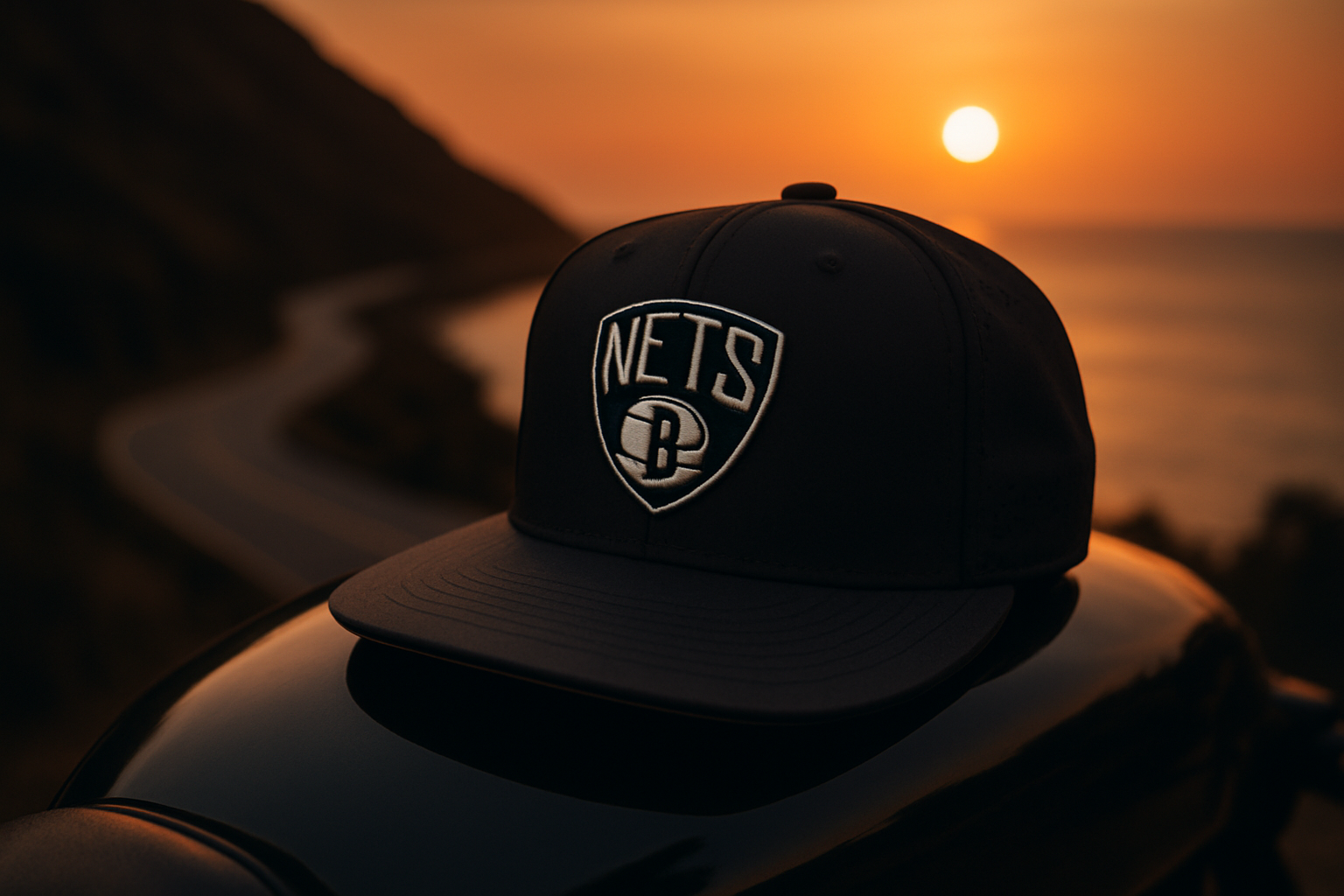 Brooklyn Nets JET NOIR Cap – Premium Streetwear Baseball Hat_img_4