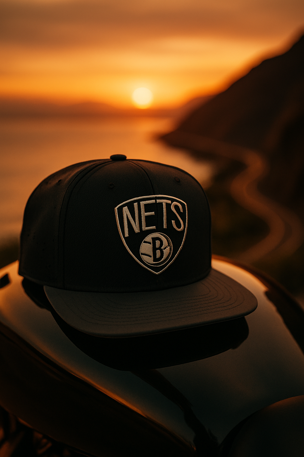 Brooklyn Nets JET NOIR Cap – Premium Streetwear Baseball Hat_img_5
