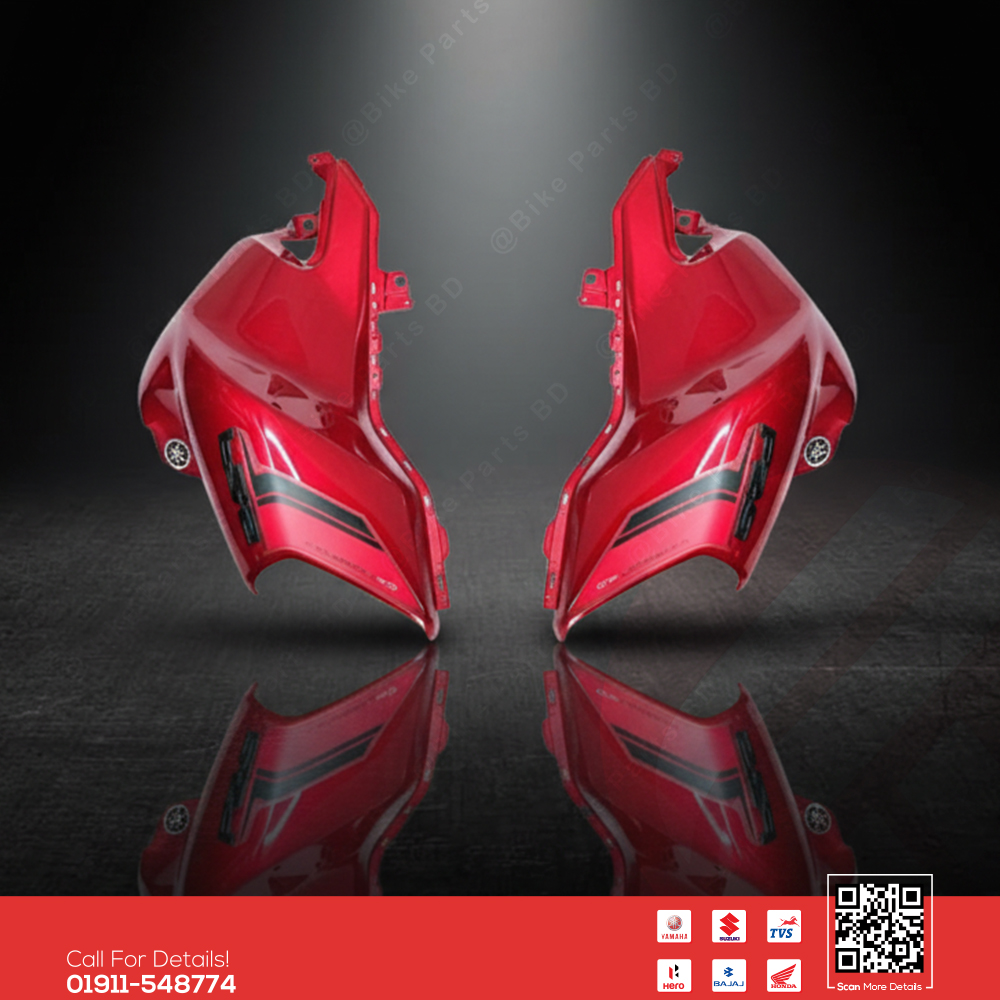 Tanky Box for Yamaha FZS V4 (Majesty Red Colour) bike._img_1