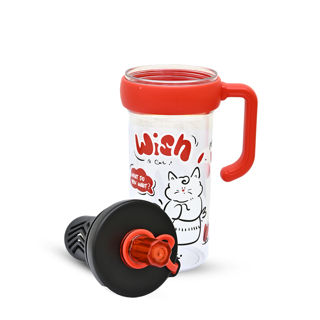 ProX High Quality Plastic Water Bottle WB-2579_Red_img_2