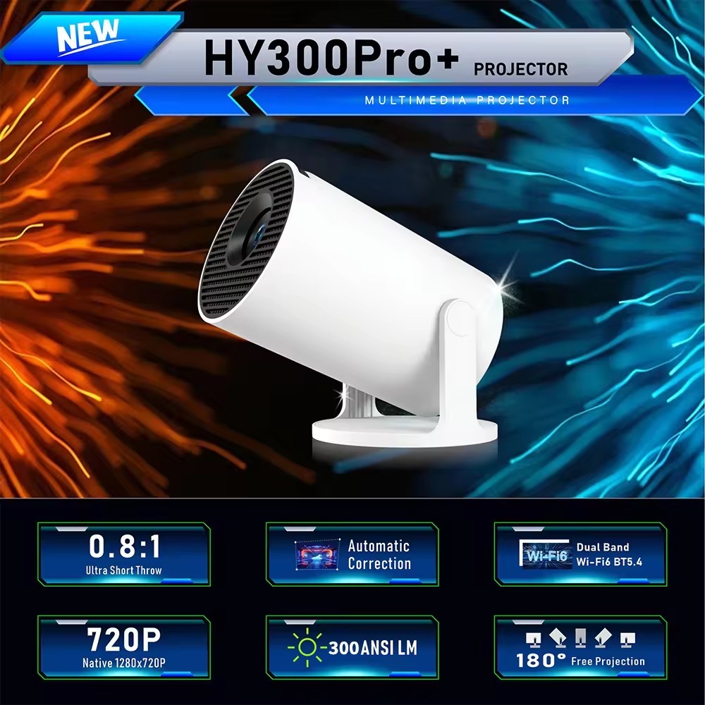 HY300 Pro Plus Android Portable Projector(Better Quality)_img_2