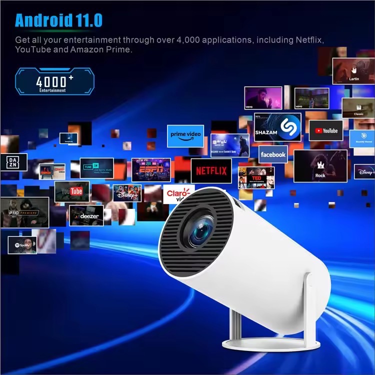 HY300 Pro Plus Android Portable Projector(Better Quality)_img_3
