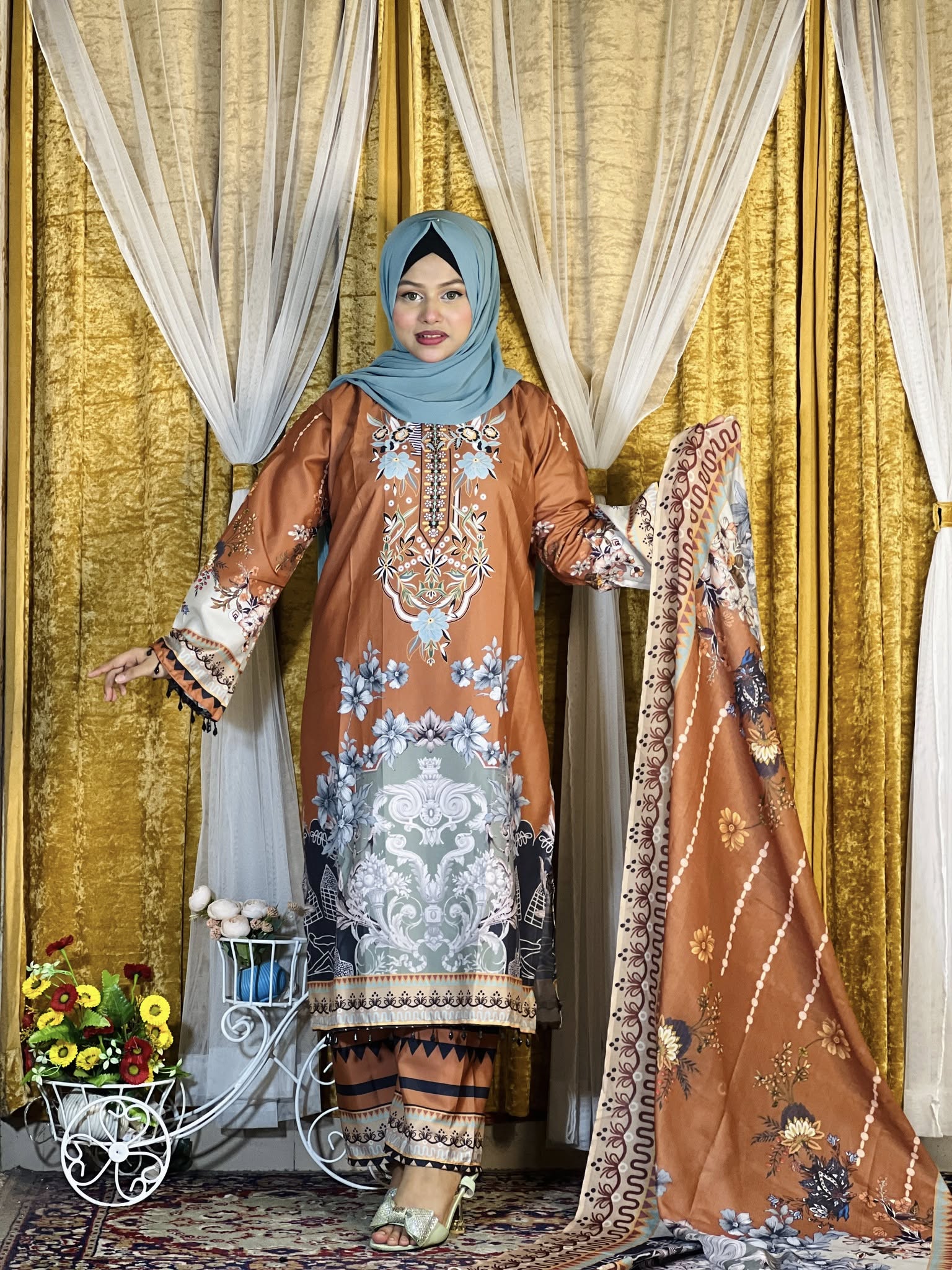 ZA CLOTHS ZA DIGITAL PRINTS 3 PIECE - Image 1