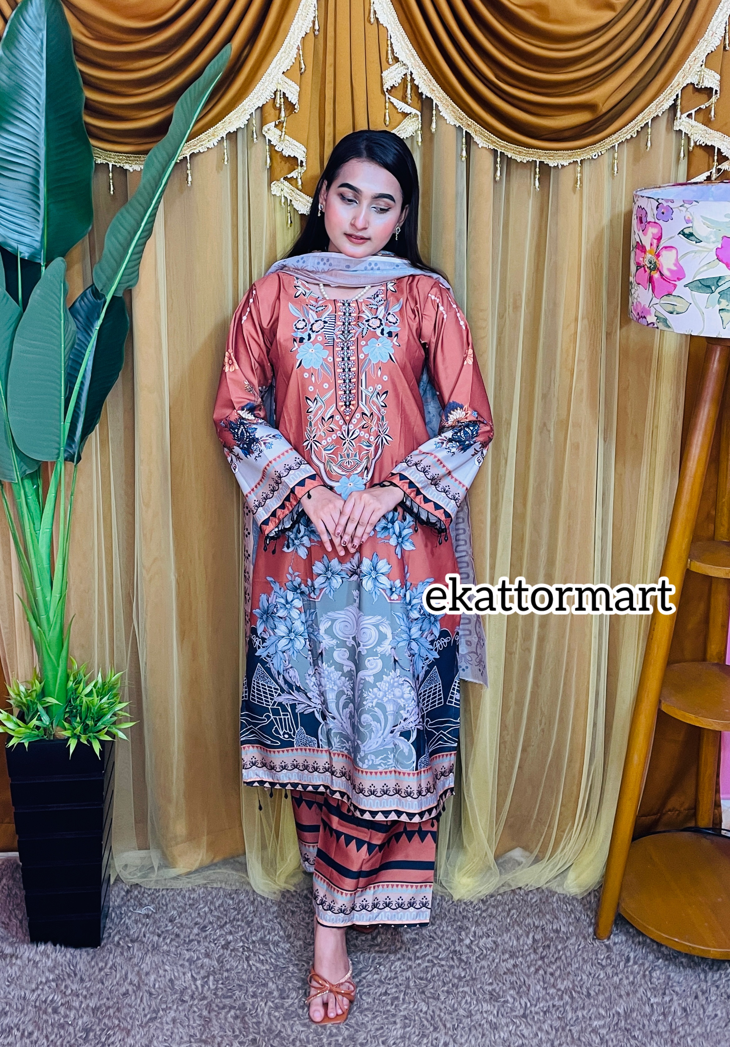 ZA CLOTHS ZA DIGITAL PRINTS 3 PIECE - Image 4