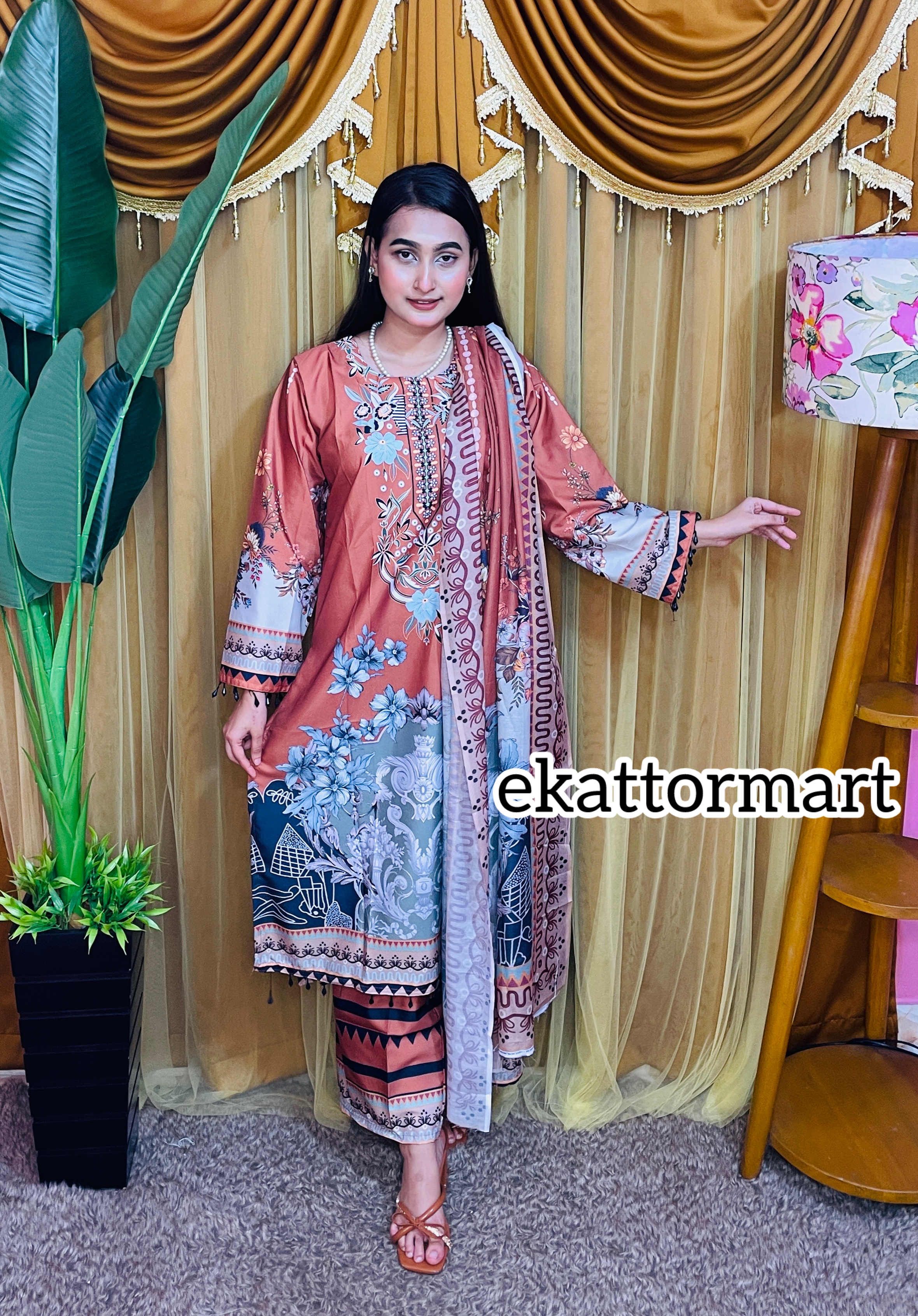 ZA CLOTHS ZA DIGITAL PRINTS 3 PIECE - Image 5