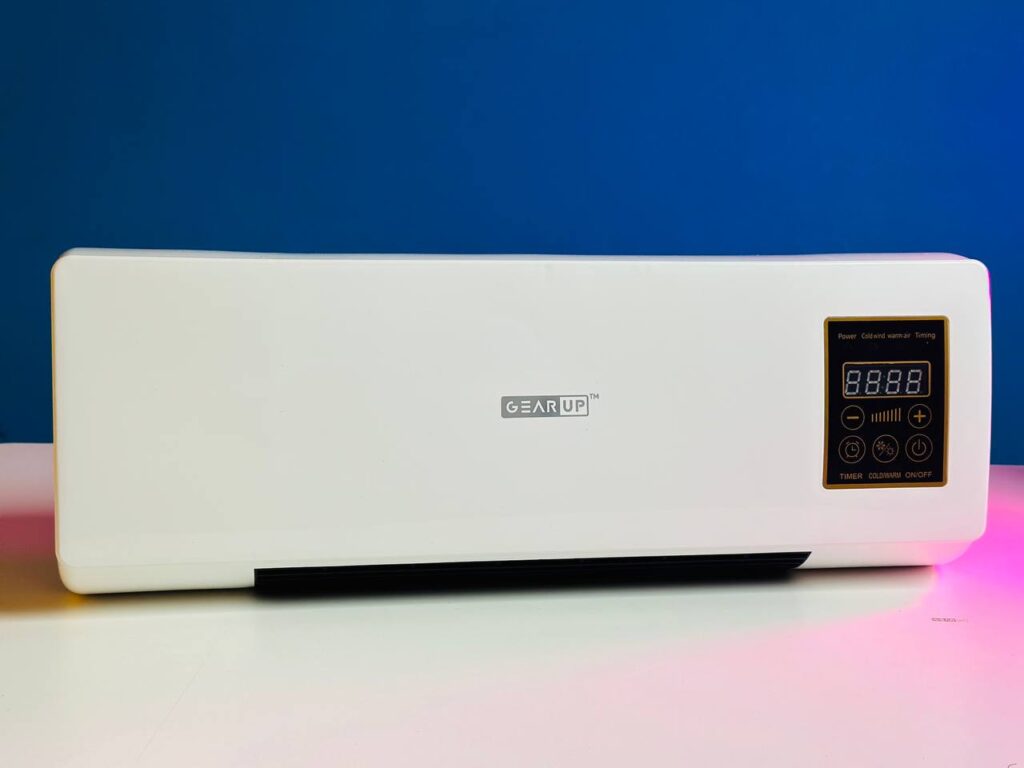 GearUP Remote Controlled AC Style Room Heater – 1800 Watts, Wall or Table Mount_img_3