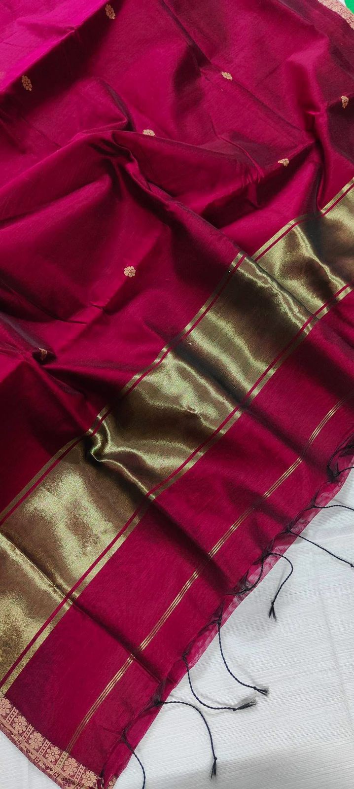 রক্তকমল | প্রিমিয়াম সফট কটন শাড়ী |