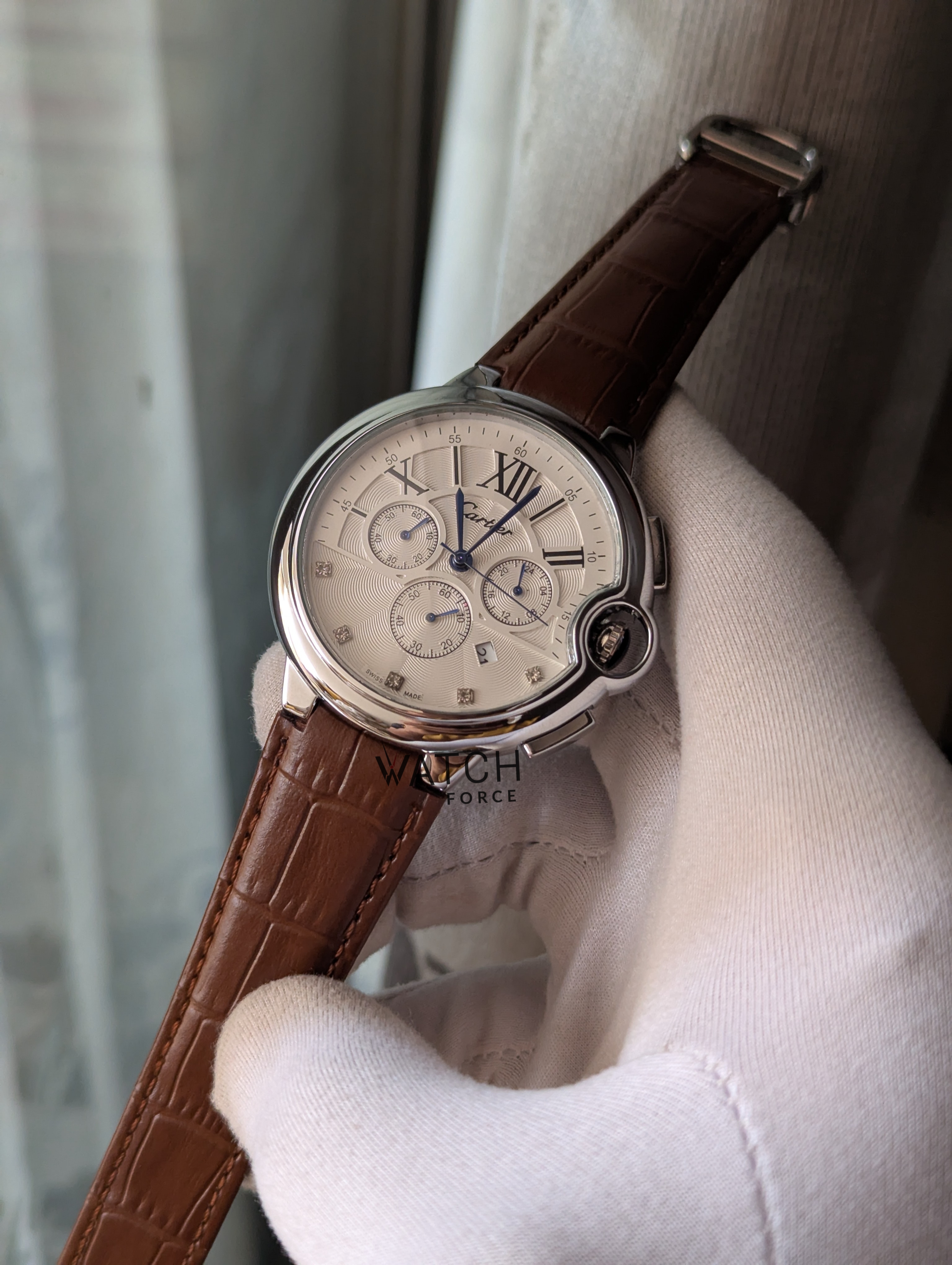Cartier Chronograph Strap Watch