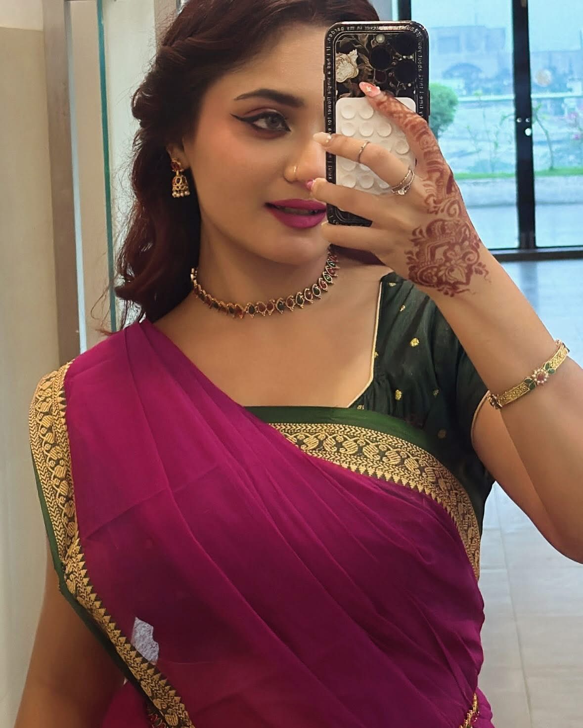 রাঙা স্বপ্ন | টাংগাইলে এর হেন্ডলোম শাড়ী |_img_5