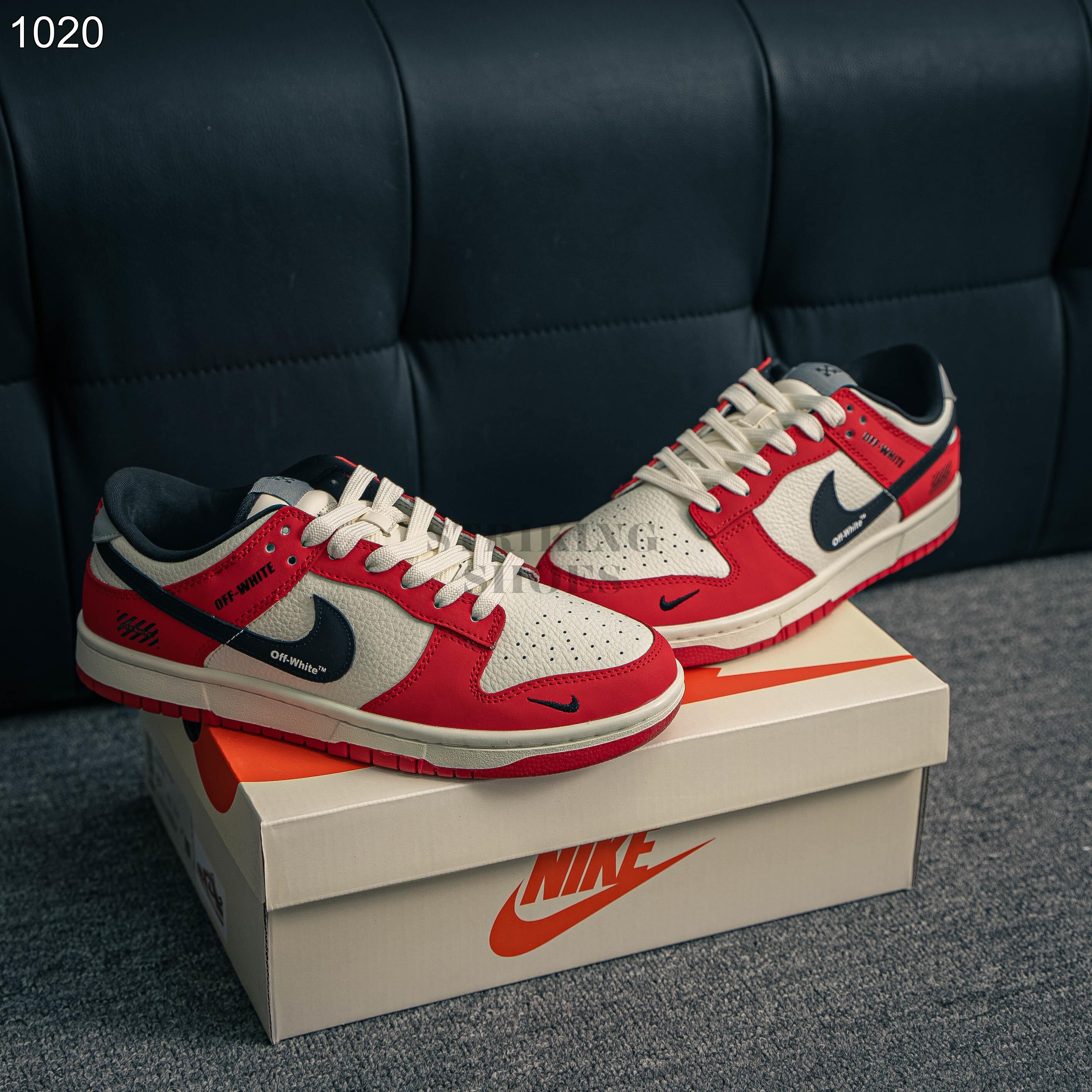 Nike Dunk Low Off-White University Red_img_0
