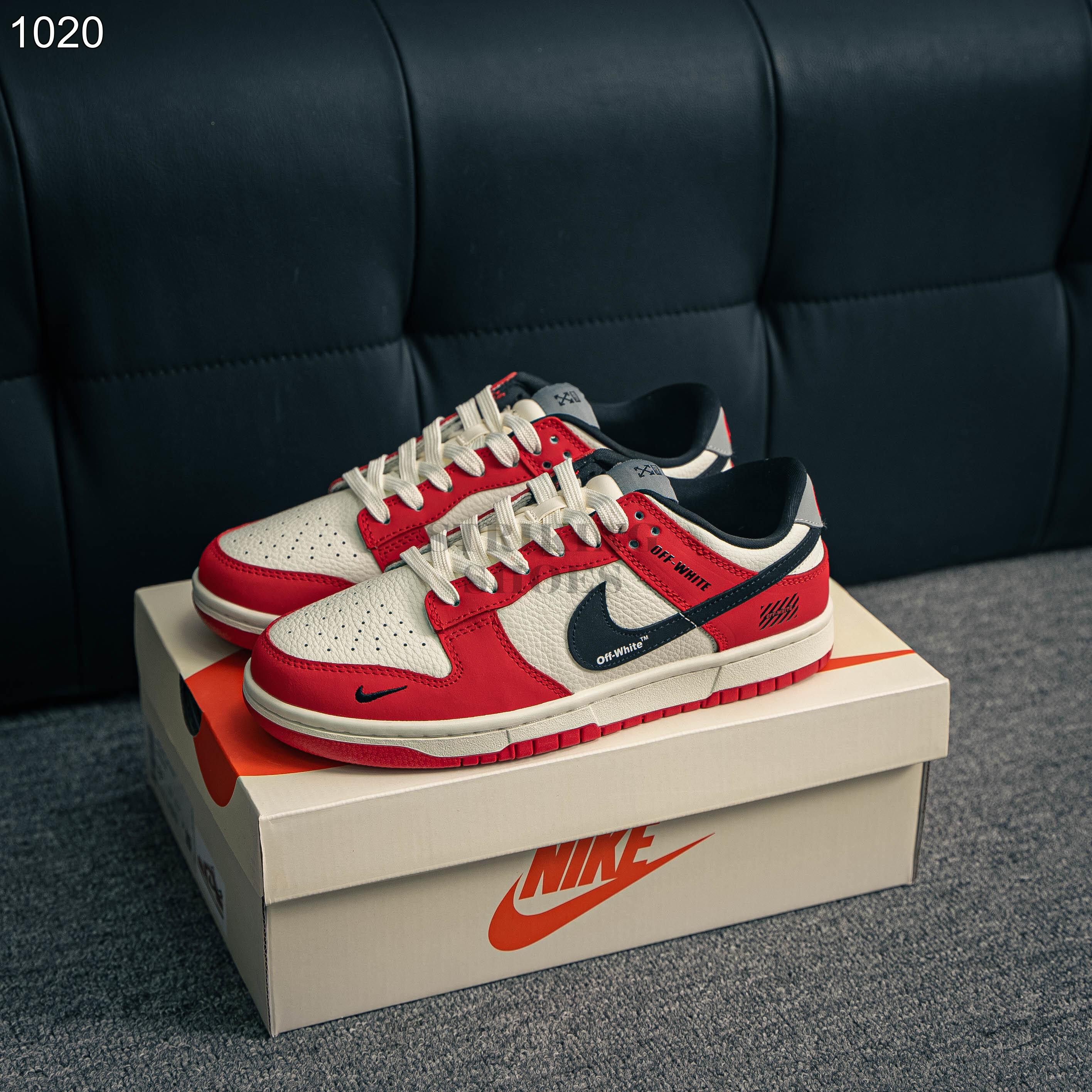 Nike Dunk Low Off-White University Red_img_3