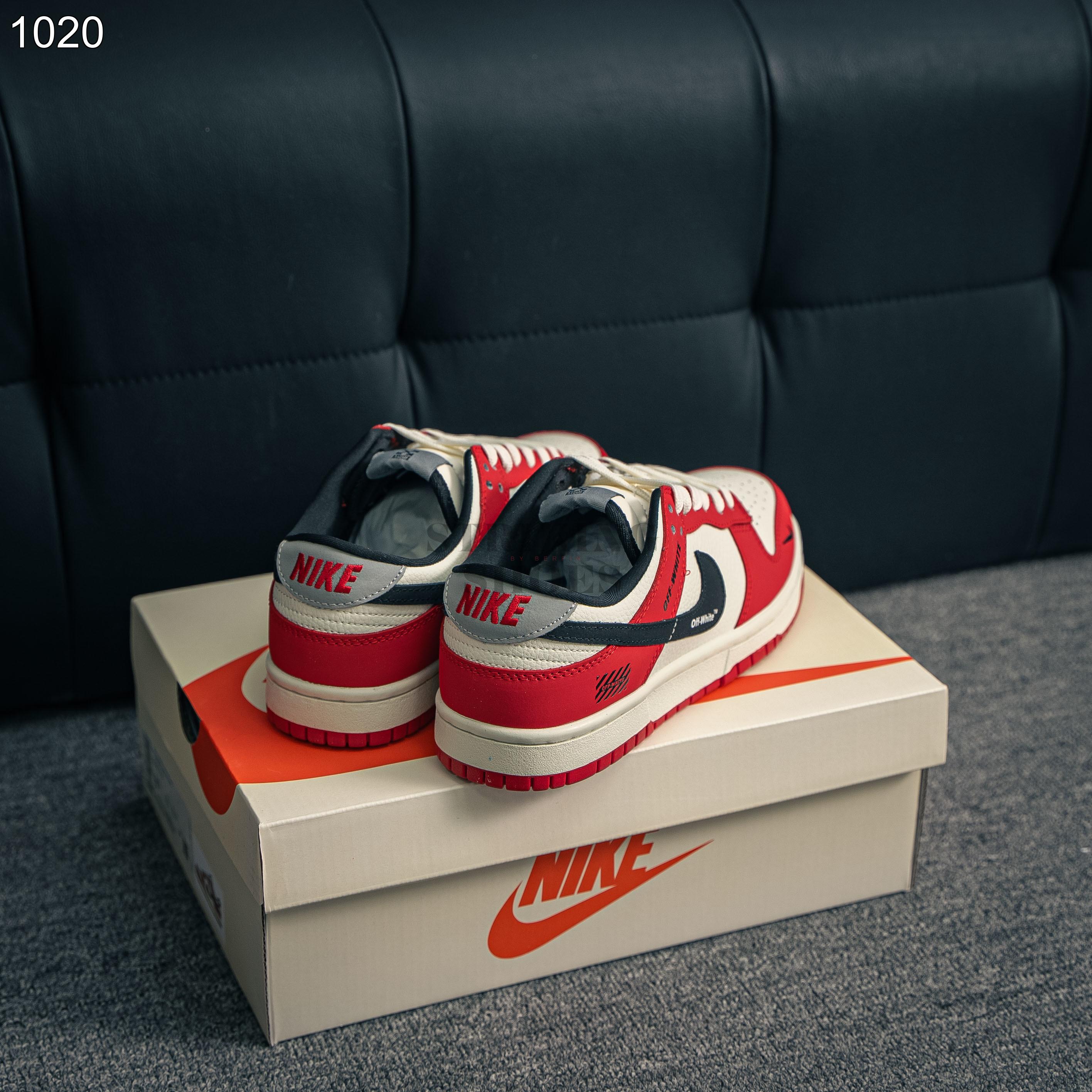 Nike Dunk Low Off-White University Red_img_4