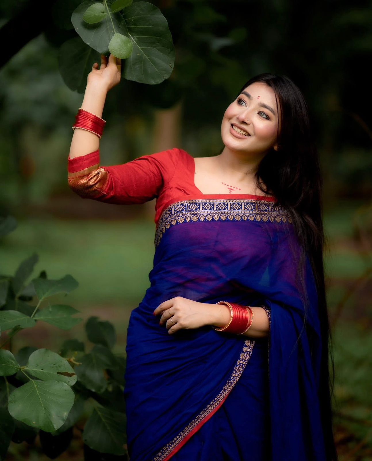 নীল অন্তরীক্ষ | টাংগাইলে এর হেন্ডলোম শাড়ী |_img_5