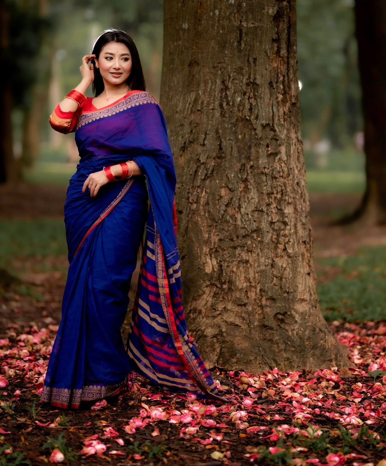 নীল অন্তরীক্ষ | টাংগাইলে এর হেন্ডলোম শাড়ী |_img_6