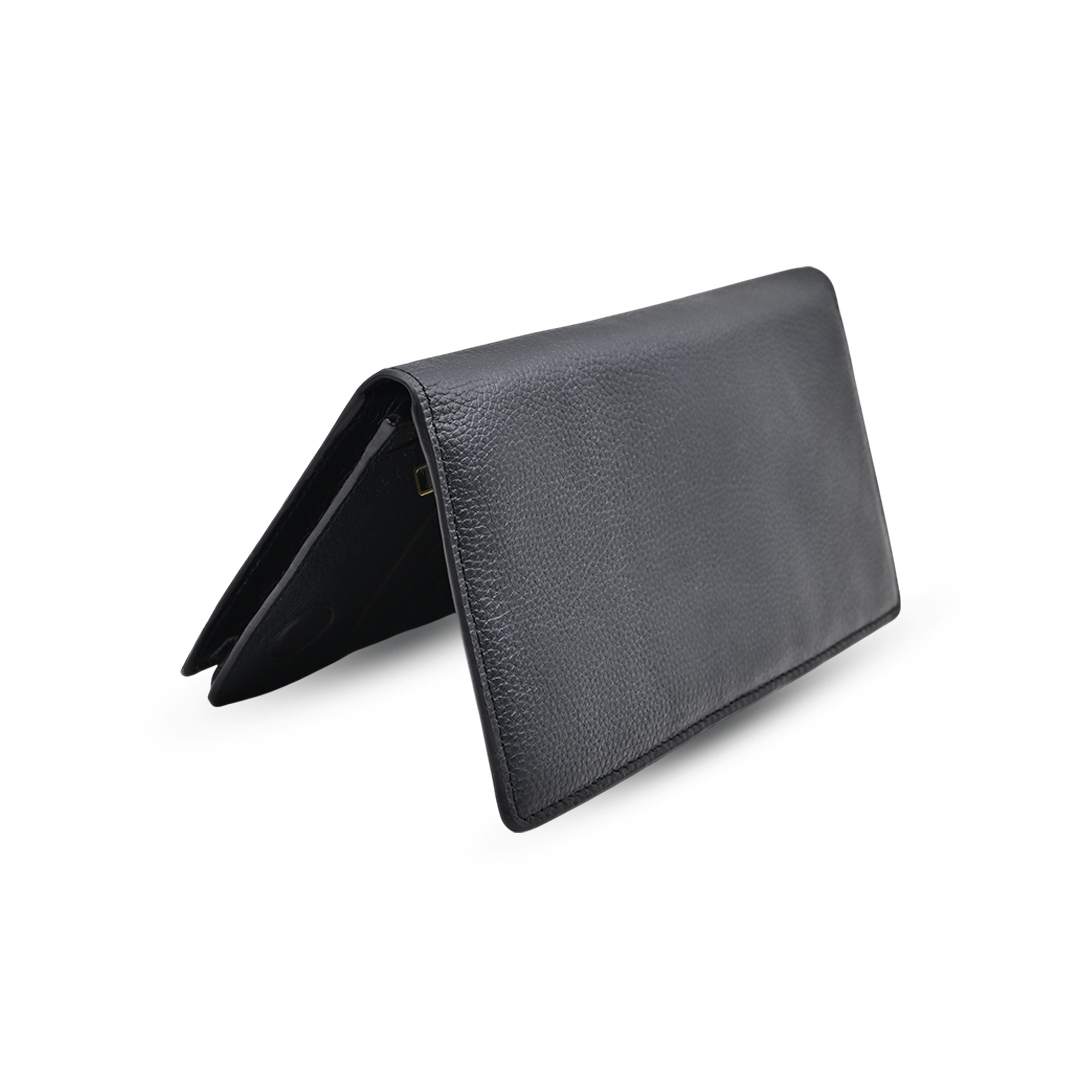 ProX High Quality Original Cow Leather Wallet_PW-2715 Black_img_4