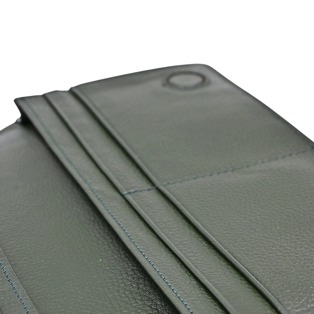 ProX High Quality Original Cow Leather Wallet_PW-2708 Deep Green_img_4