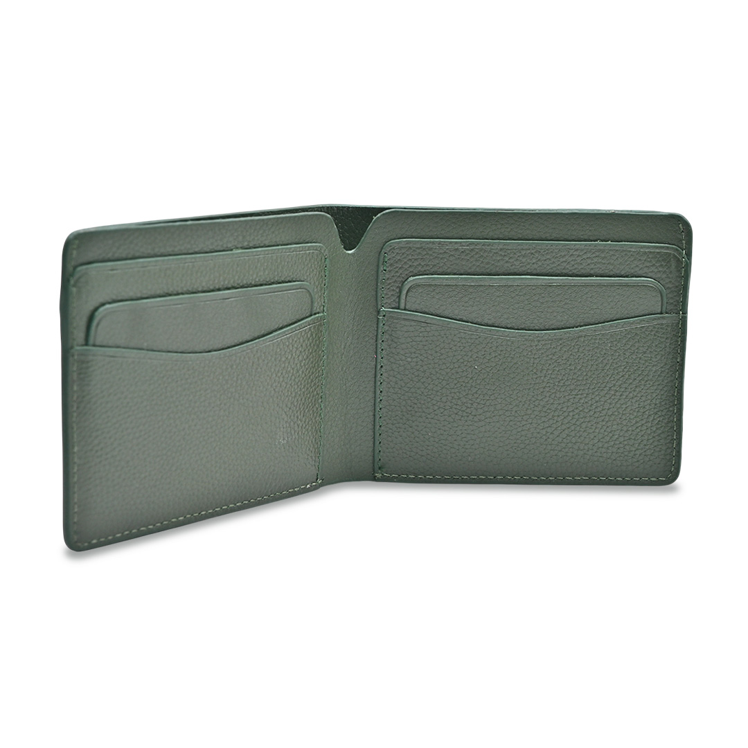 ProX High Quality Original Cow Leather Wallet_FW-2746 Green_img_2