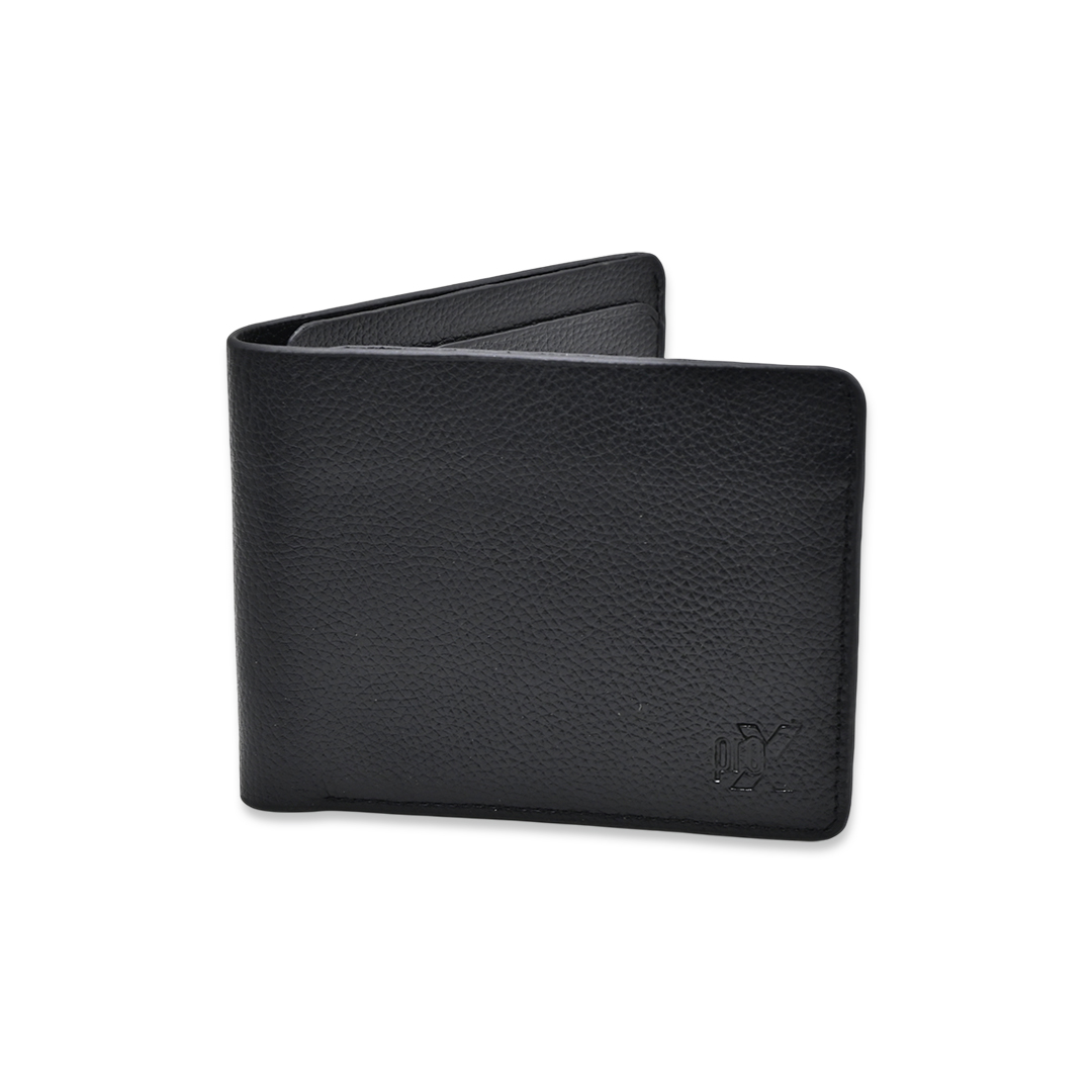ProX High Quality Original Cow Leather Wallet_FW-2746 Black_img_1