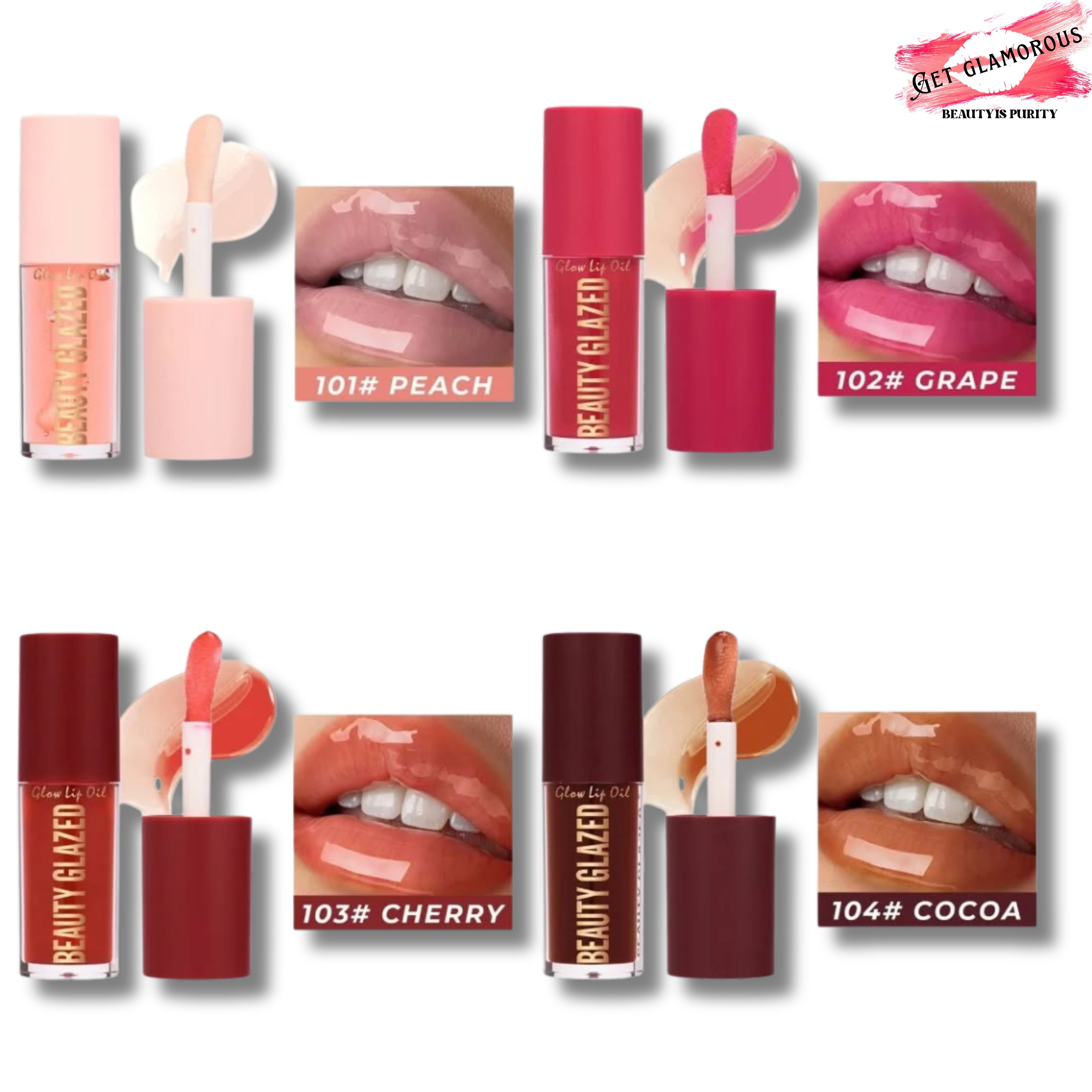 Beauty Glazed Glow Lip Oil ( New Version )_img_4