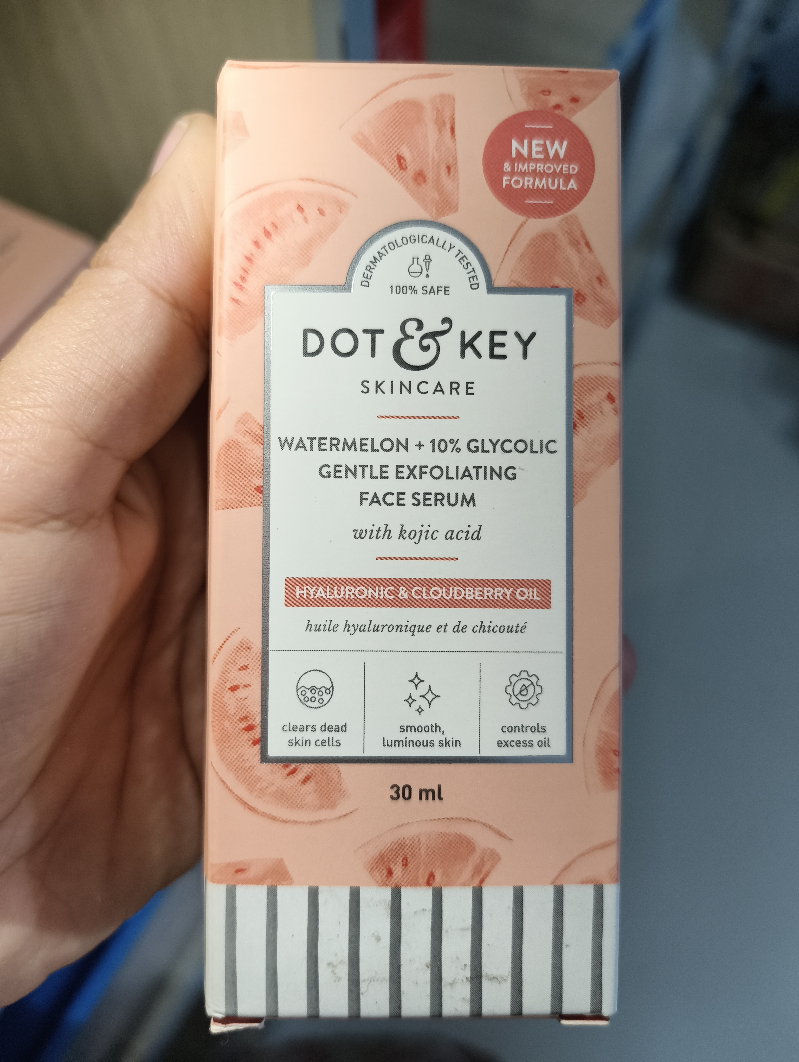 Dot & Key Watermelon + 10% Glycolic Gentle Exfoliating Face Serum - 30ml_img_2